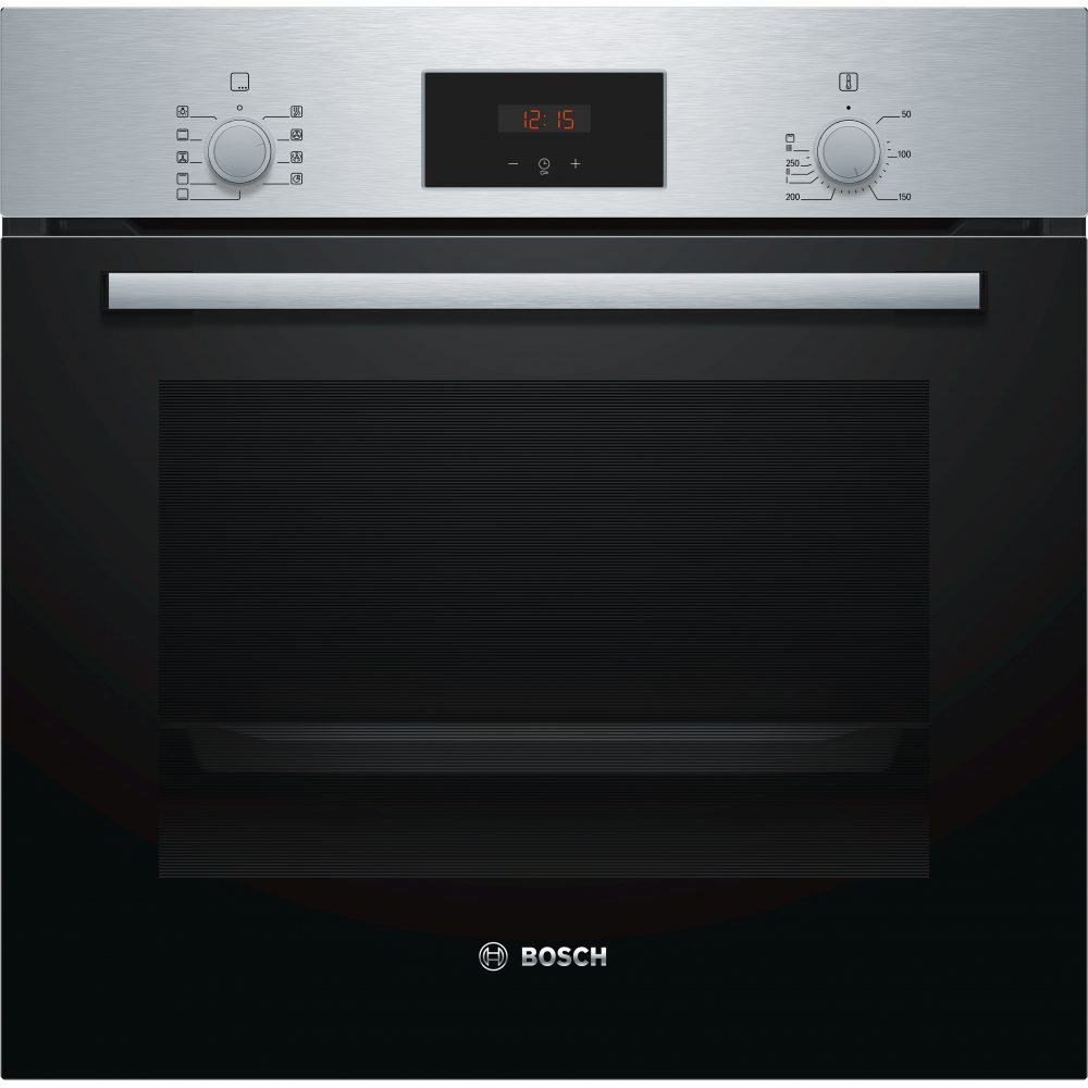 BOSCH Elektro-Herd-Set Backofen + Glaskeramik-Kochfeld autark 60 cm