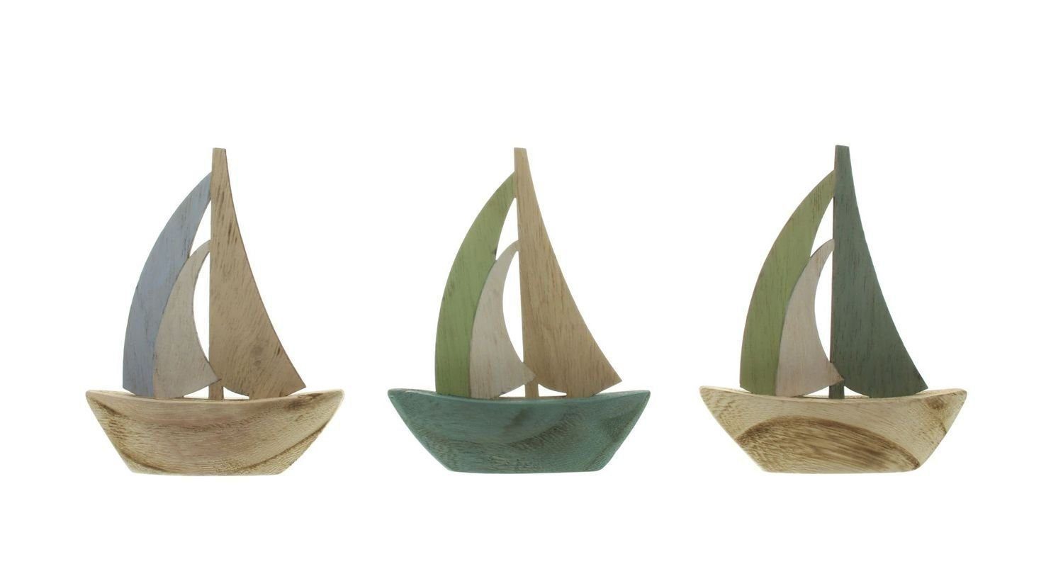 Home-trends24.de Dekofigur Segelboot Deko Klein Figur Maritim Badezimmer De günstig online kaufen