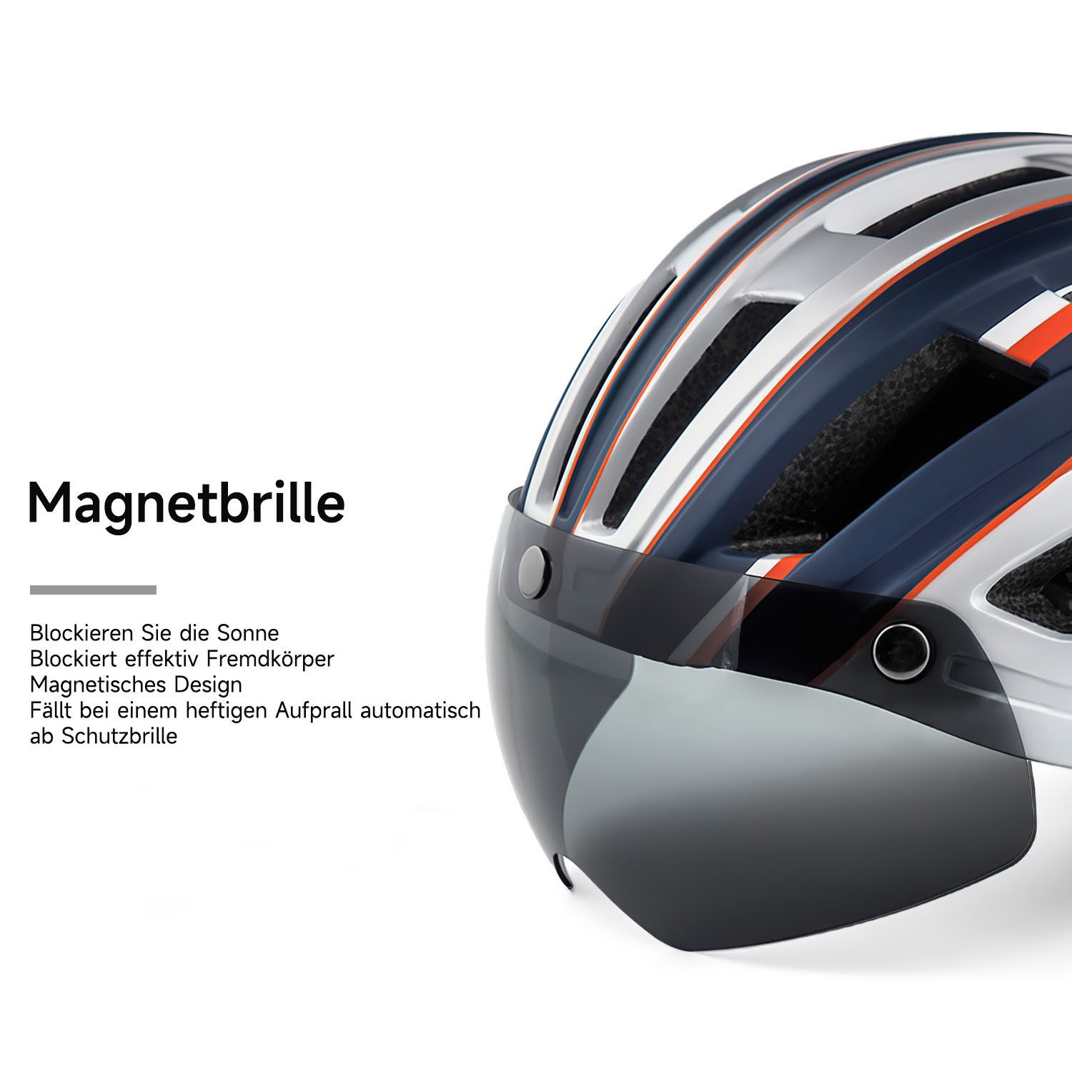 AIMAX Kinderfahrradhelm Fahrradhelm Herren Damen Fahrradhelm mit Visie Fahrradhelme (mit Licht für Erwachsene Radhelm), Einstellbarer Atmungsaktiv Sicherheitsschutz MTB Helm