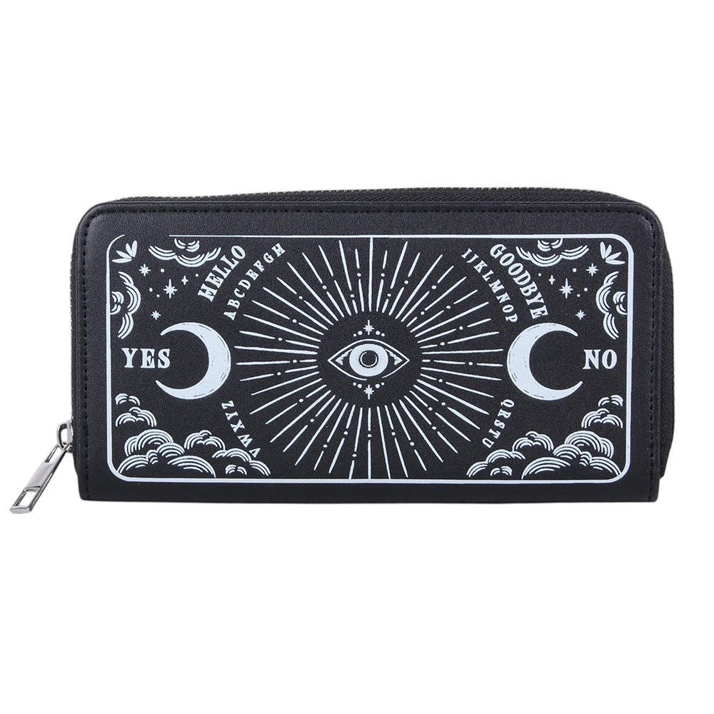 Something Different Geldbörse Gothic Ouija Board Geldbörse schwarz-weiß Spellbound
