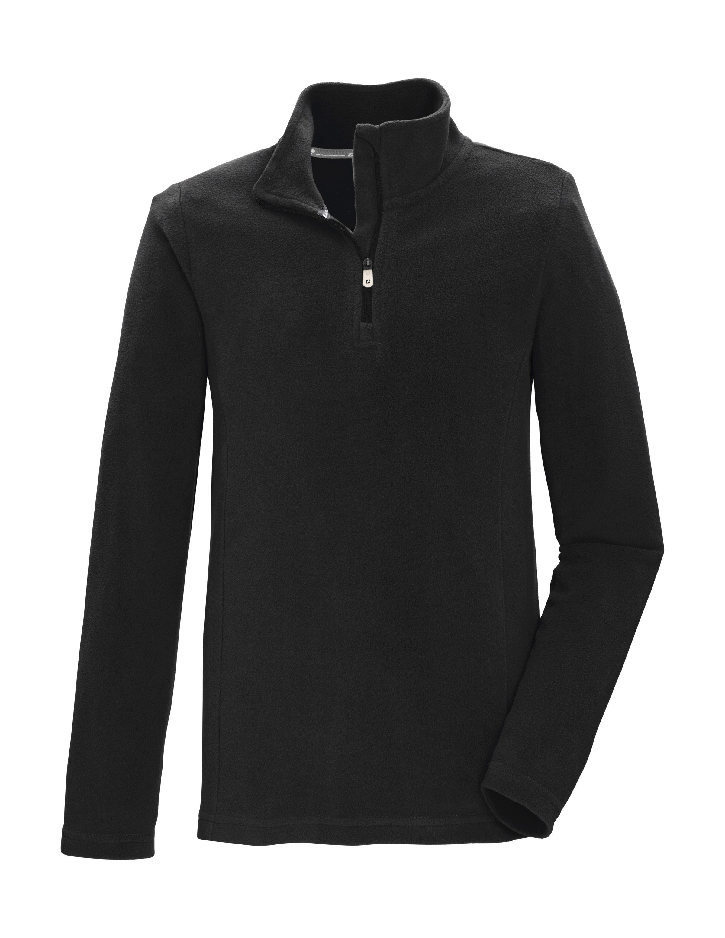 Killtec Fleeceshirt KSW 139 BYS FLC SHRT Schnelltrocknendes Fleeceshirt mit Kinnschutz-Reißverschluss