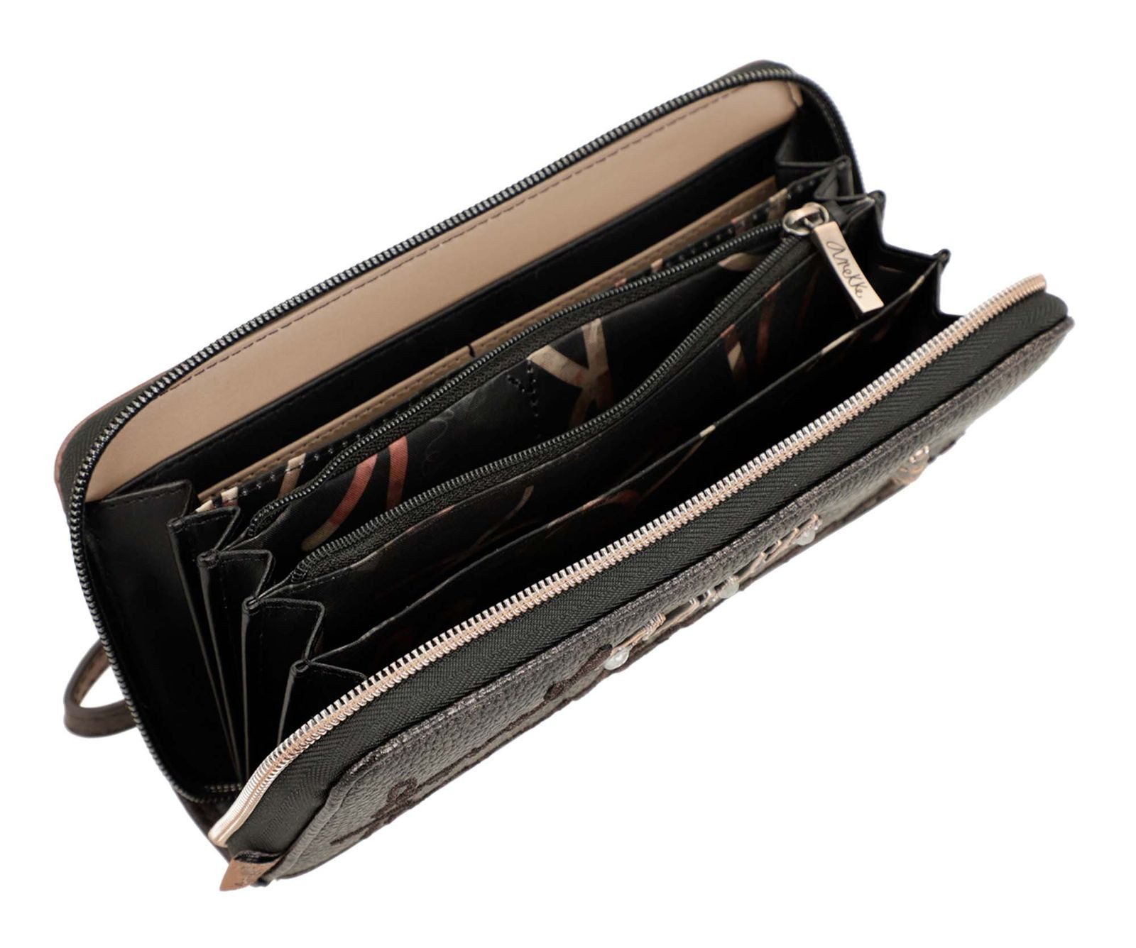 Anekke Geldbörse Large RFID Wallet, mit RFID-Blocker Schutz