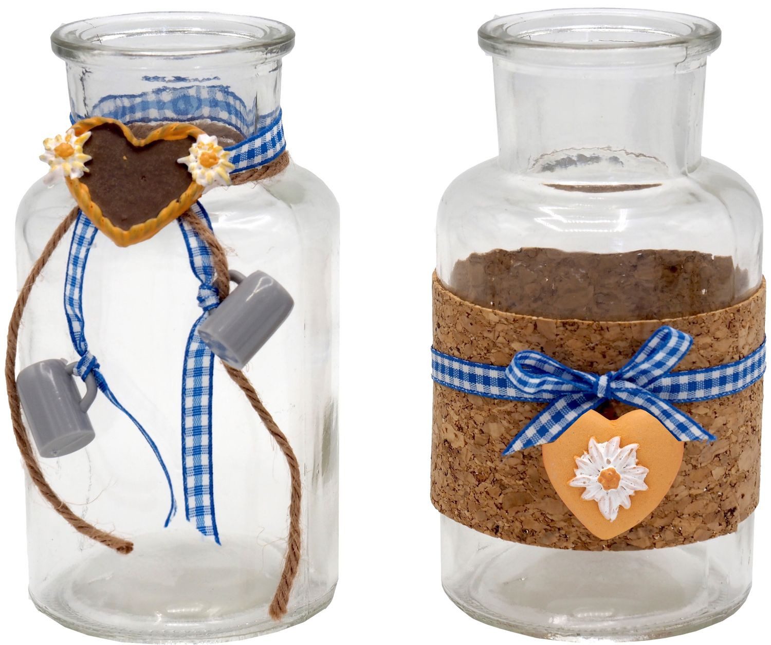 ZauberDeko Tischvase 2 Vasen Oktoberfest Bayrisch günstig online kaufen