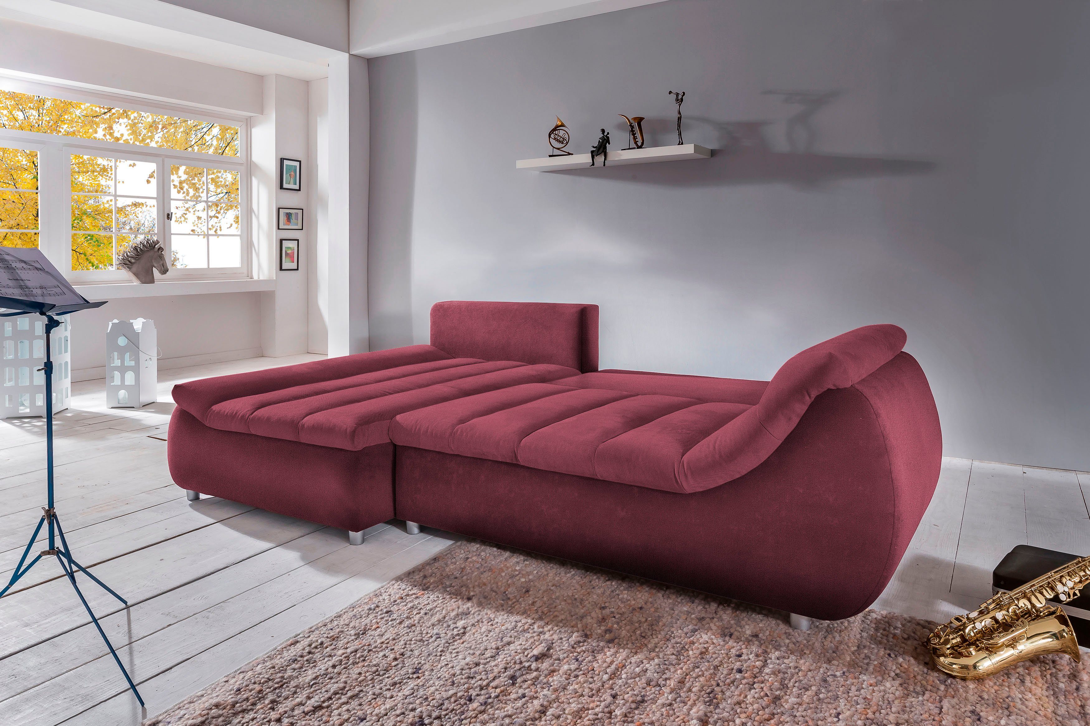 INOSIGN Ecksofa Imola elegant und bequem, günstig online kaufen