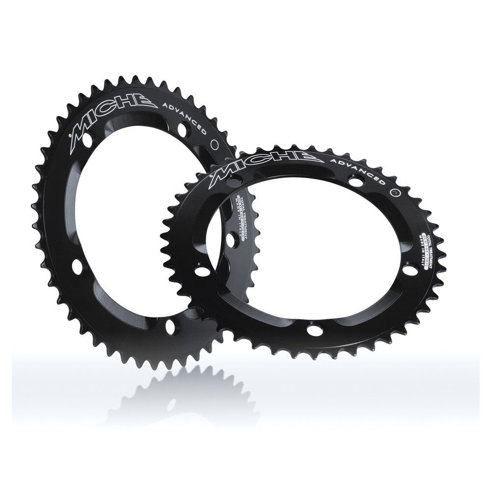 Miche Fahrradketten Kettenblatt Pista Advanced BCD 144 48 Zähne, 1/8"