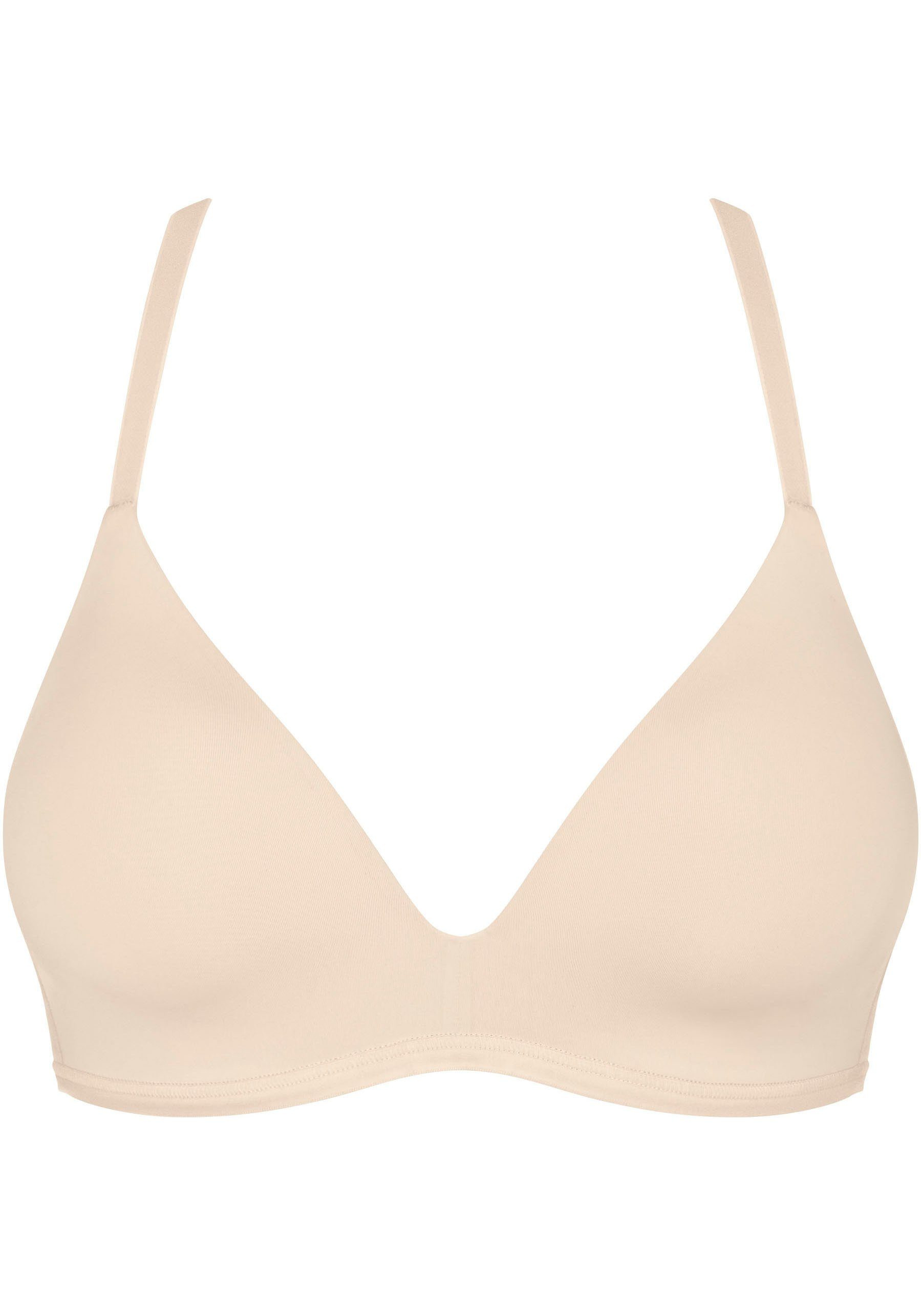 00RB Push-up-BH herausnehmbare ADAPT Sloggi mit Pads Multifunktionsträgern, Soft Naturel