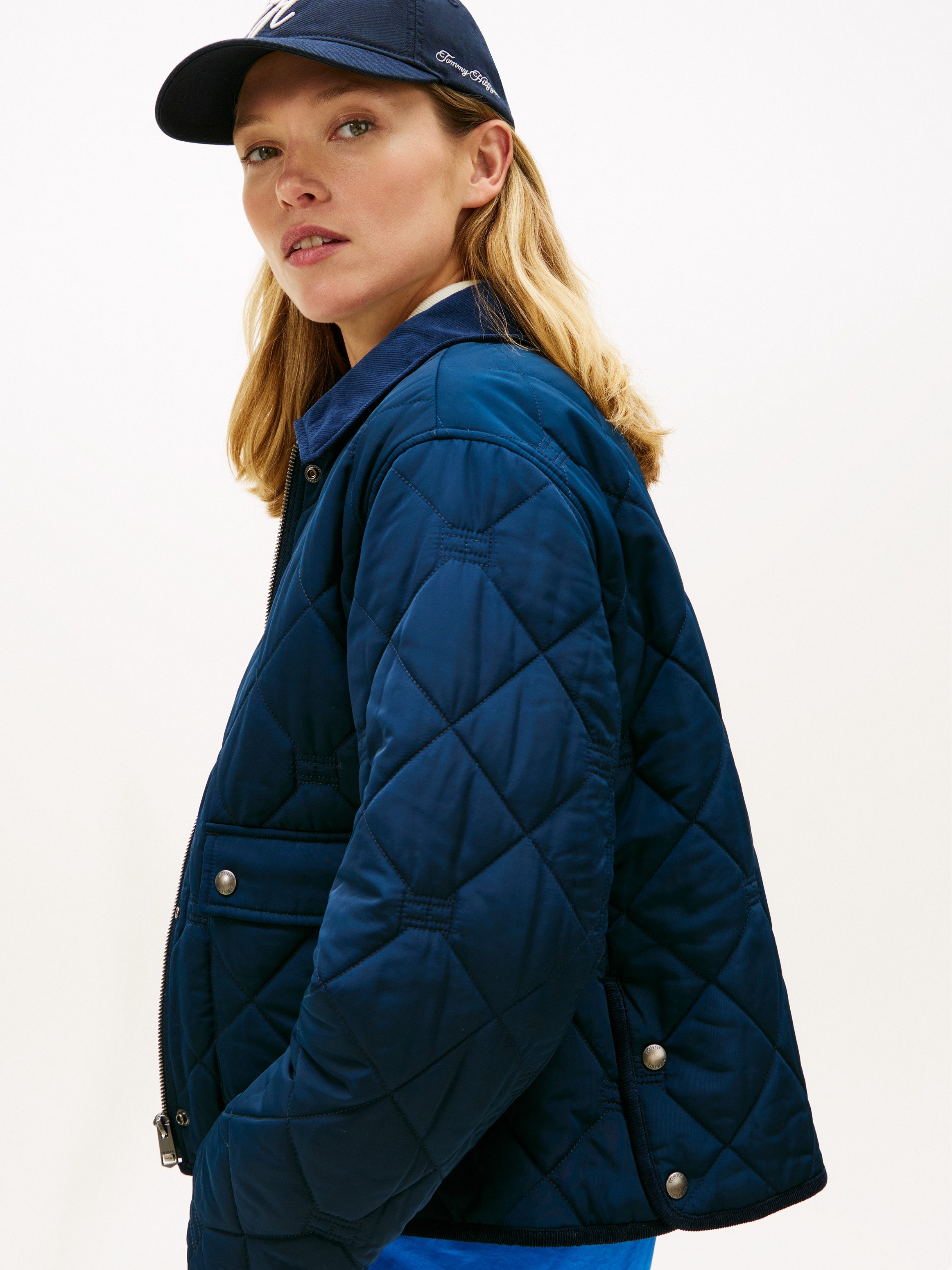 Tommy Hilfiger Steppjacke PADDED FLAG QUILTED JACKET