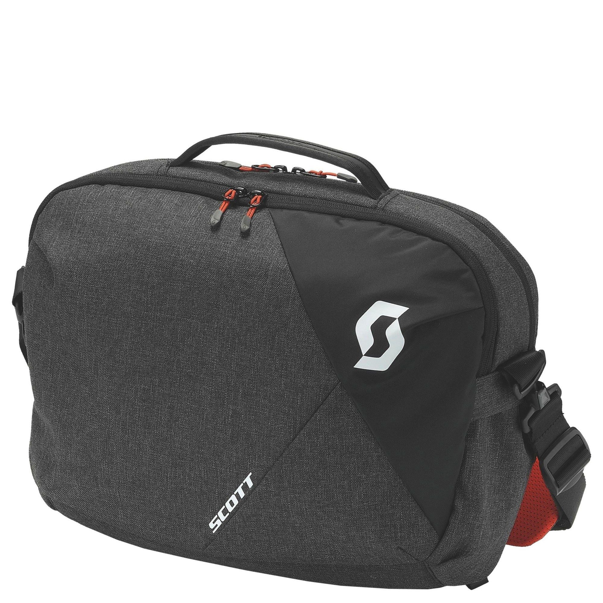 Scott Umhängetasche Messenger 18 - Umhängetasche 15" 42 cm (dark grey/red clay)