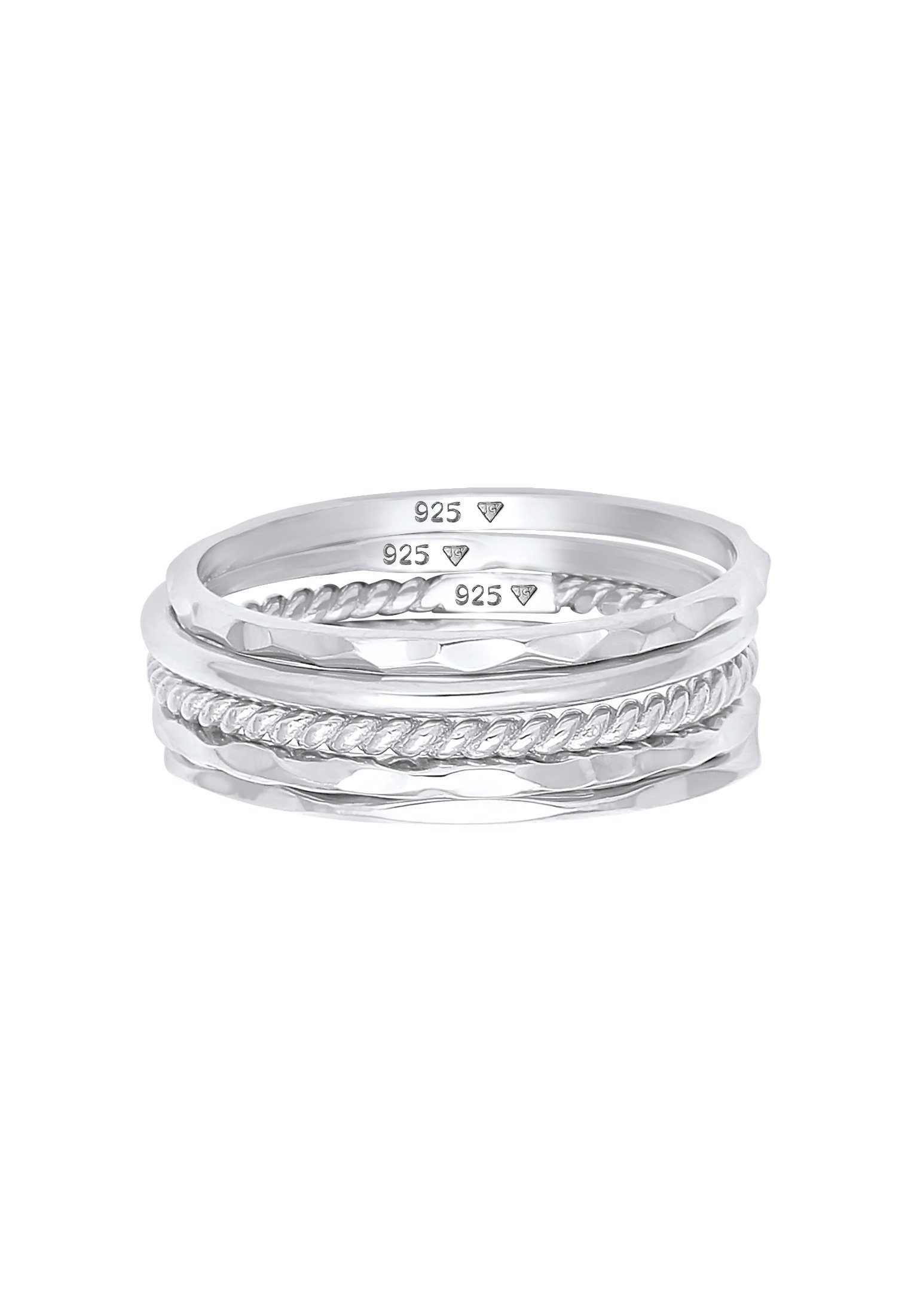 Elli Ring-Set Stapelring Stacking Boho Set (5 tlg) 925 Sterling Silber günstig online kaufen