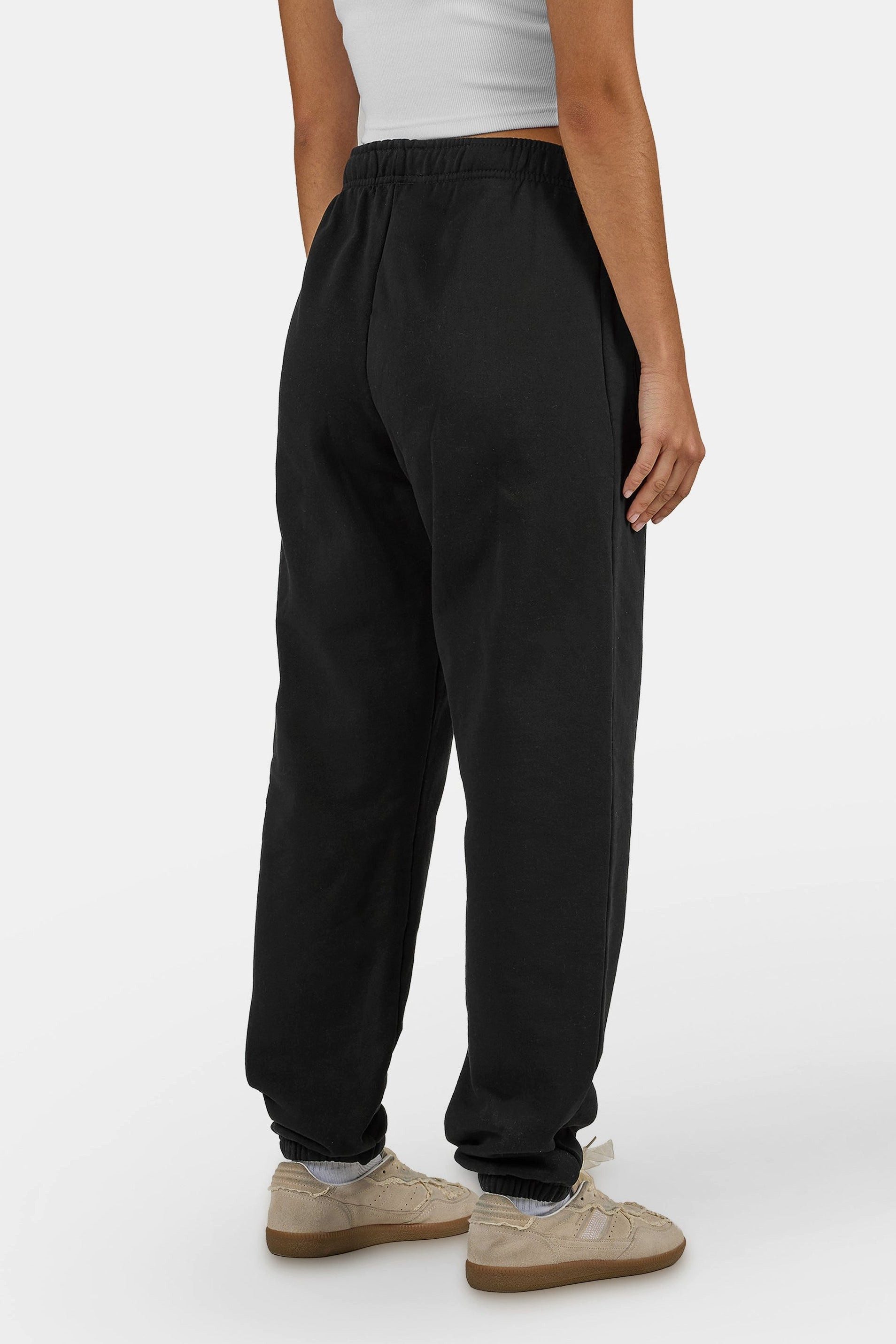 PEGADOR Sweathose Villa High Waisted Sweat Pants Baumwollmischung, regular fit
