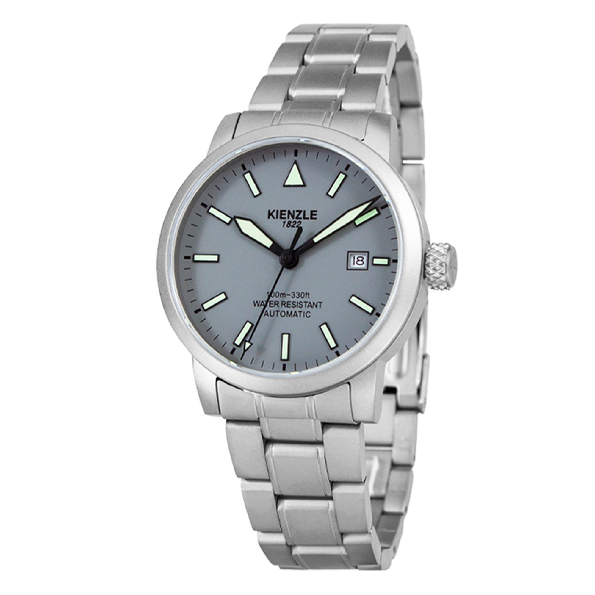 Kienzle Automatikuhr FLIEGER Automatic Armbanduhr Edelstahl KM416H