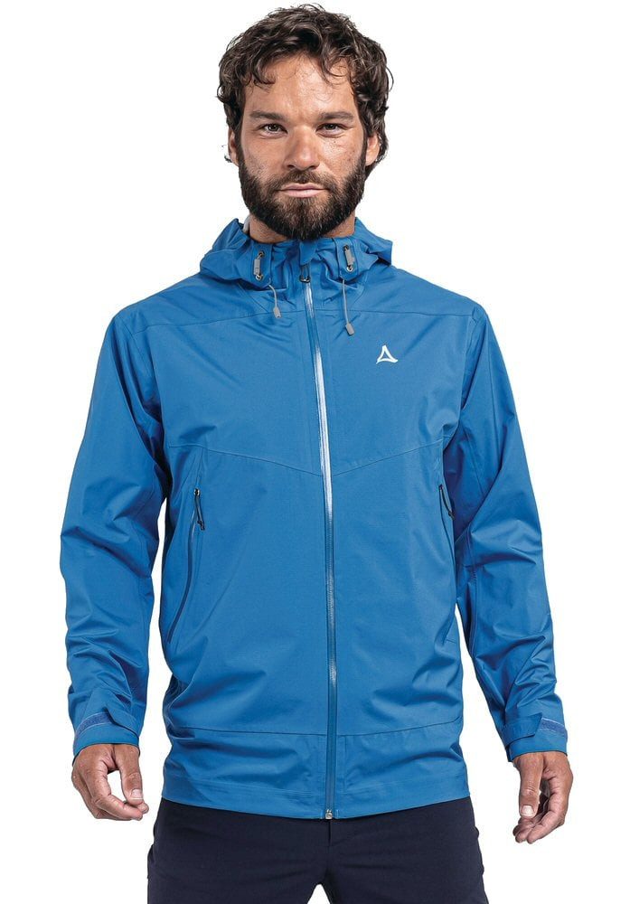 Funktionsjacke Trekking-Wanderjacke Vistdal (2.5-Lagen, wasserdicht, winddicht) blau