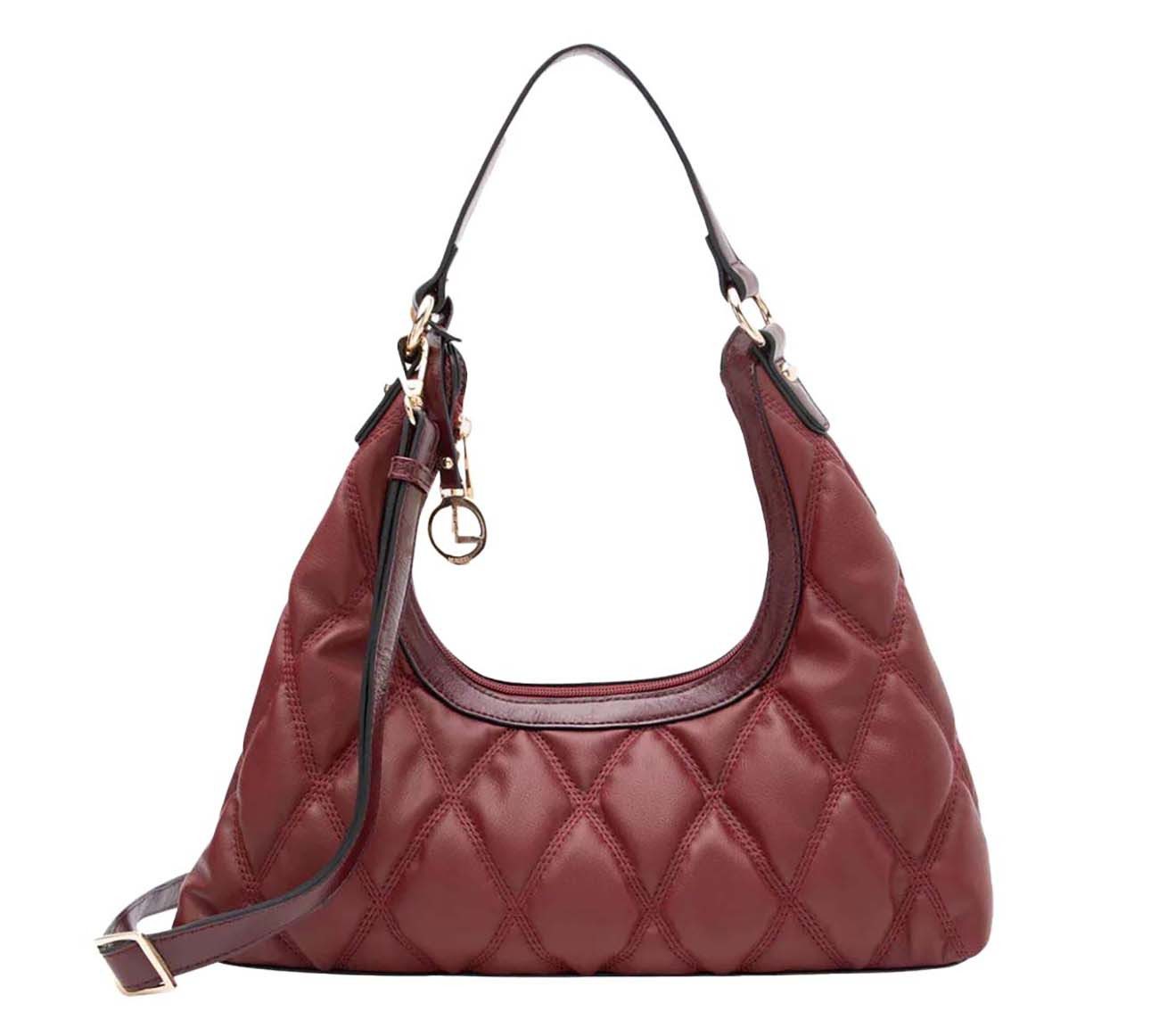 L. CREDI Schultertasche L.CREDI Damen Hobo PAIGE