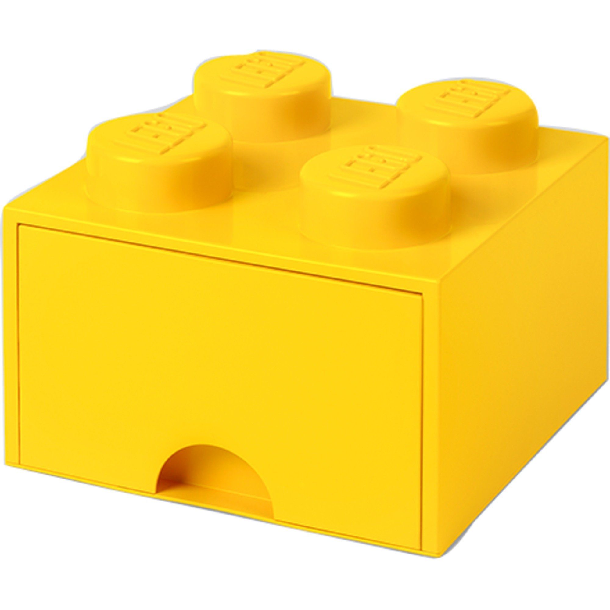 Room Copenhagen Spielzeugtruhe Room Copenhagen LEGO Brick Drawer 4 gelb günstig online kaufen