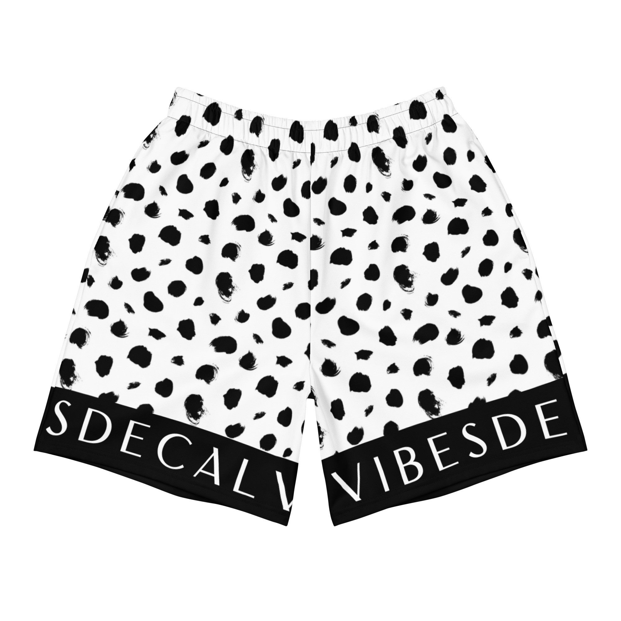DECALVIBES Trainingsshorts Multifunctional Damen Sport Shorts Ultimate Dalmatiner Dots 4-Wege-Stretch, atmungsaktiv, elastischer Bund, vielseitig einsetzbar