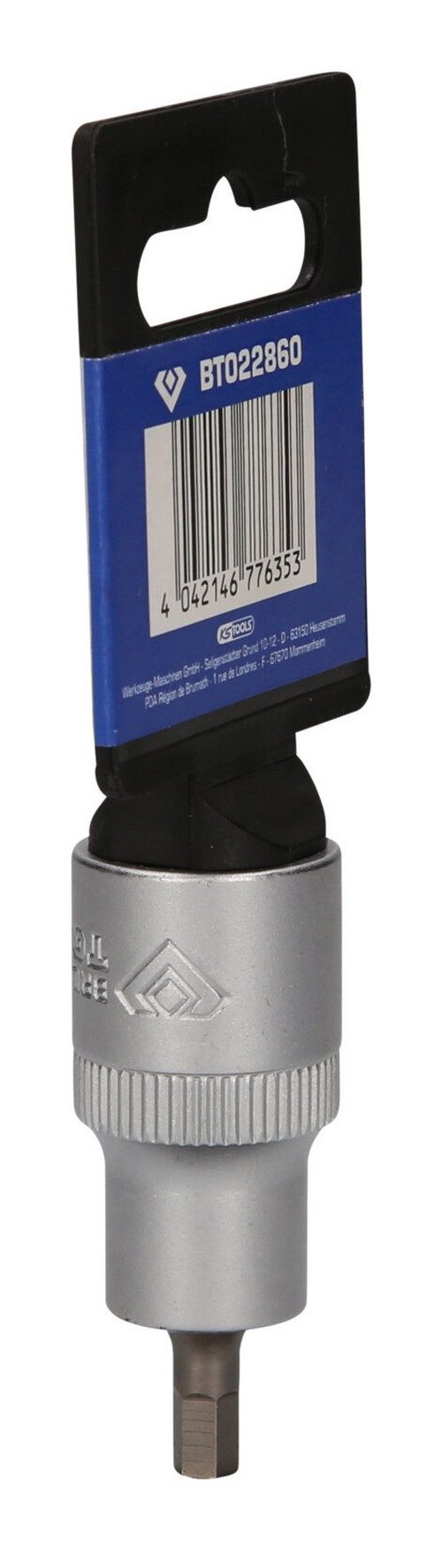 Brilliant Tools Sechskant-Bit, 1/2" Innensechskant Stecknuss, 55 mm lang, 5 mm