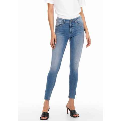 ONLY Ankle-Jeans ONLBLUSH MID SK ANK ZIP DNM