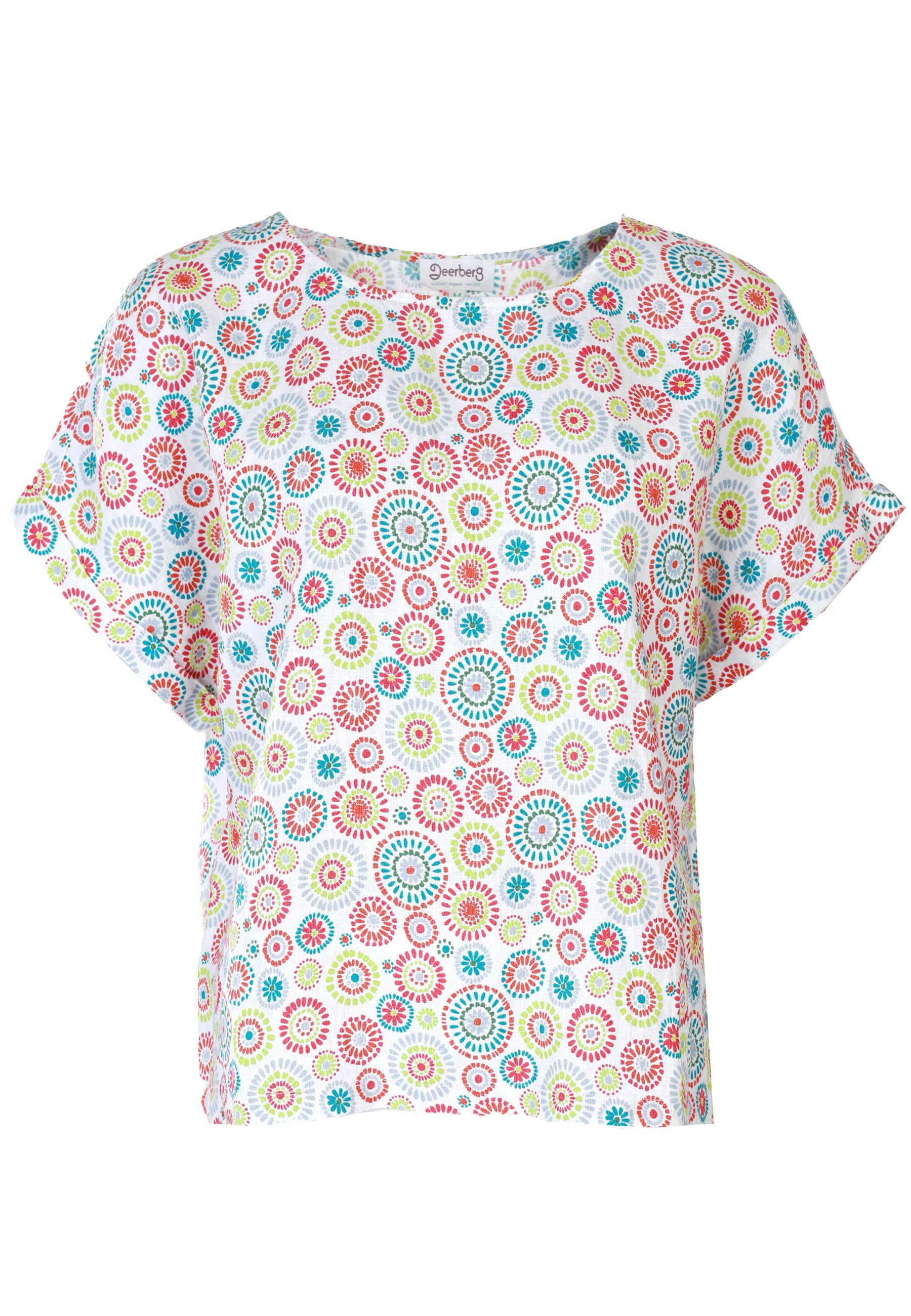 Deerberg Klassische Bluse Arlyn circles günstig online kaufen