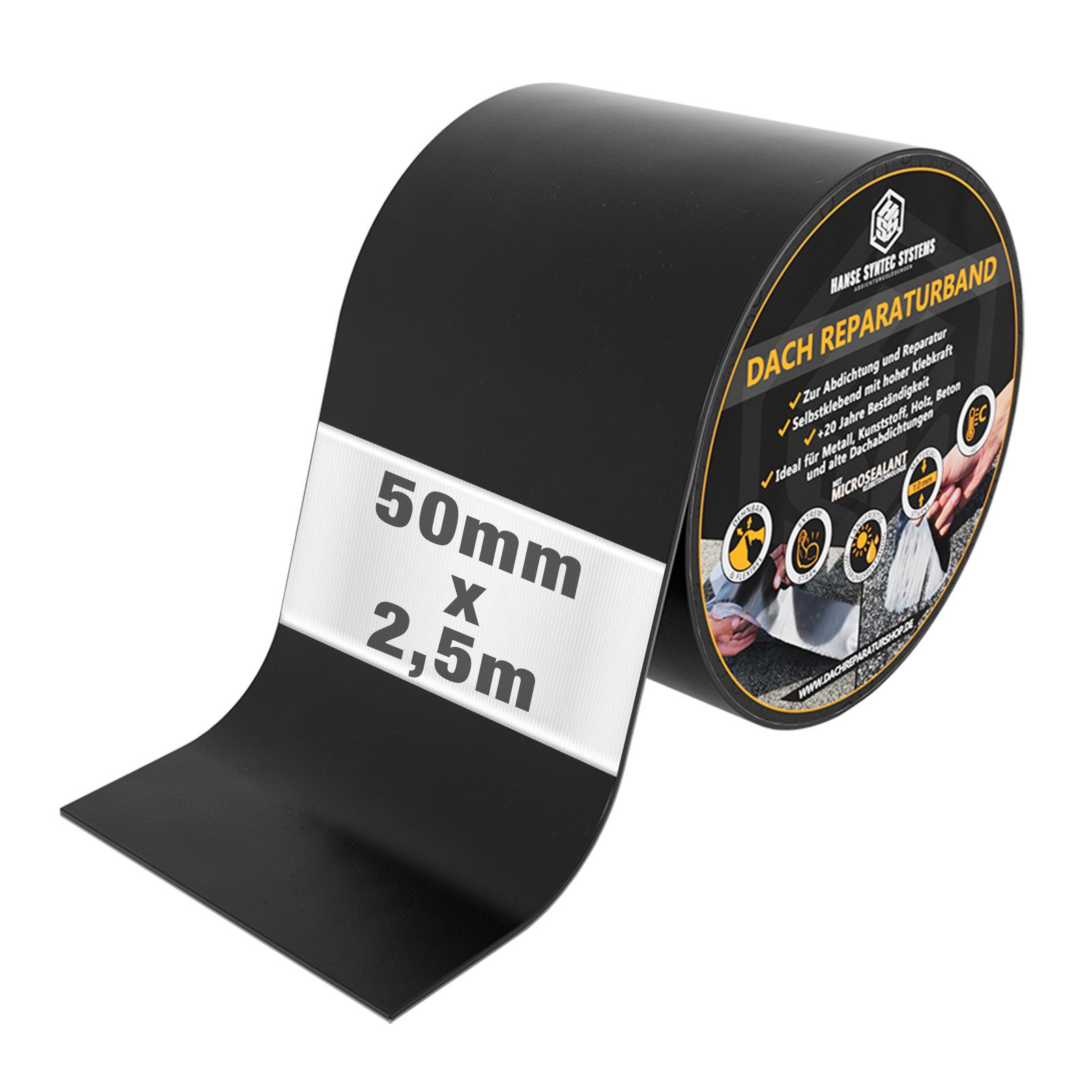 Klebeband Dach Reparaturband MicroSealant® wasserdichtes Dichtband