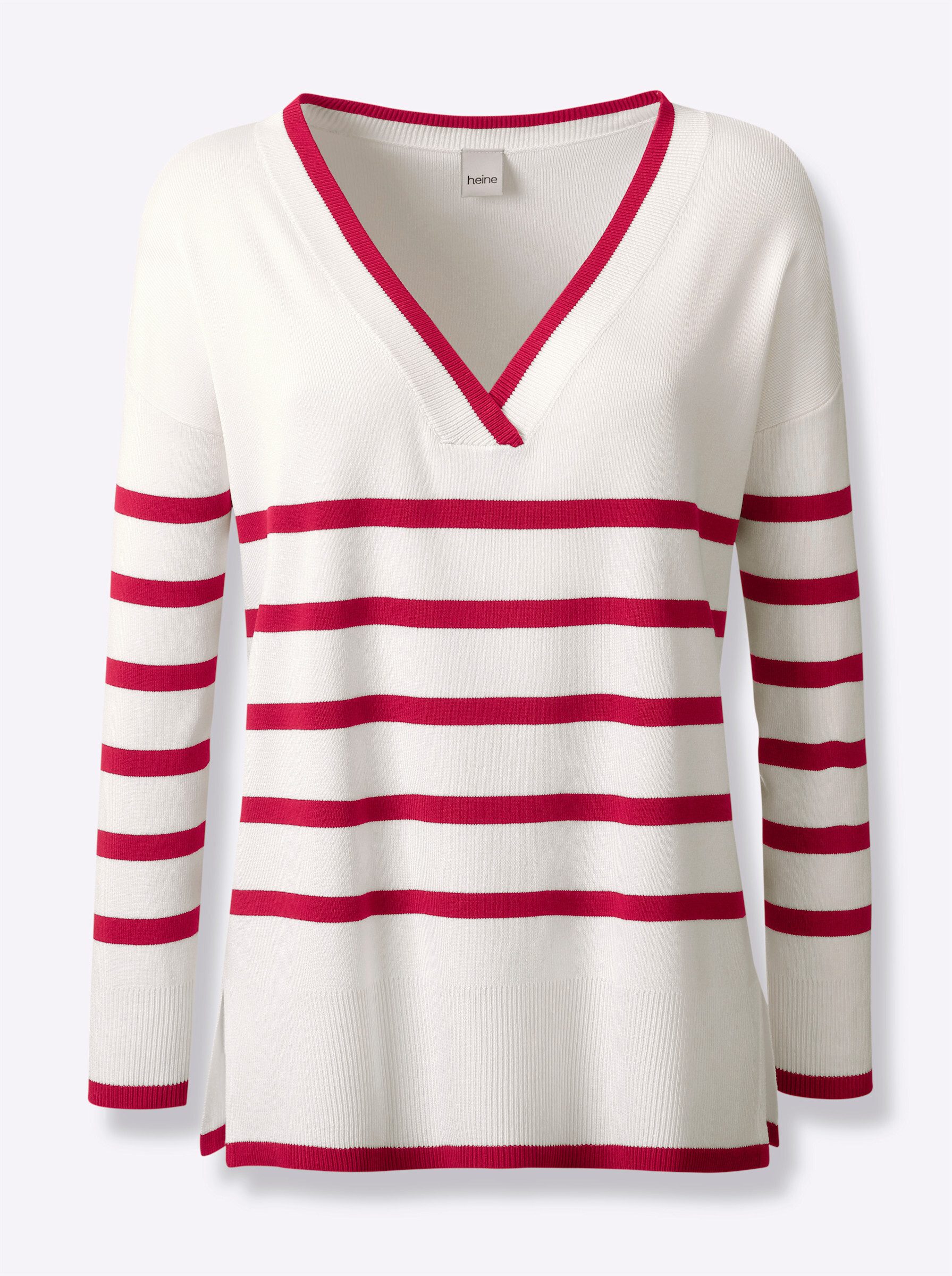 heine Strickpullover Pullover Langarm Feinstrick