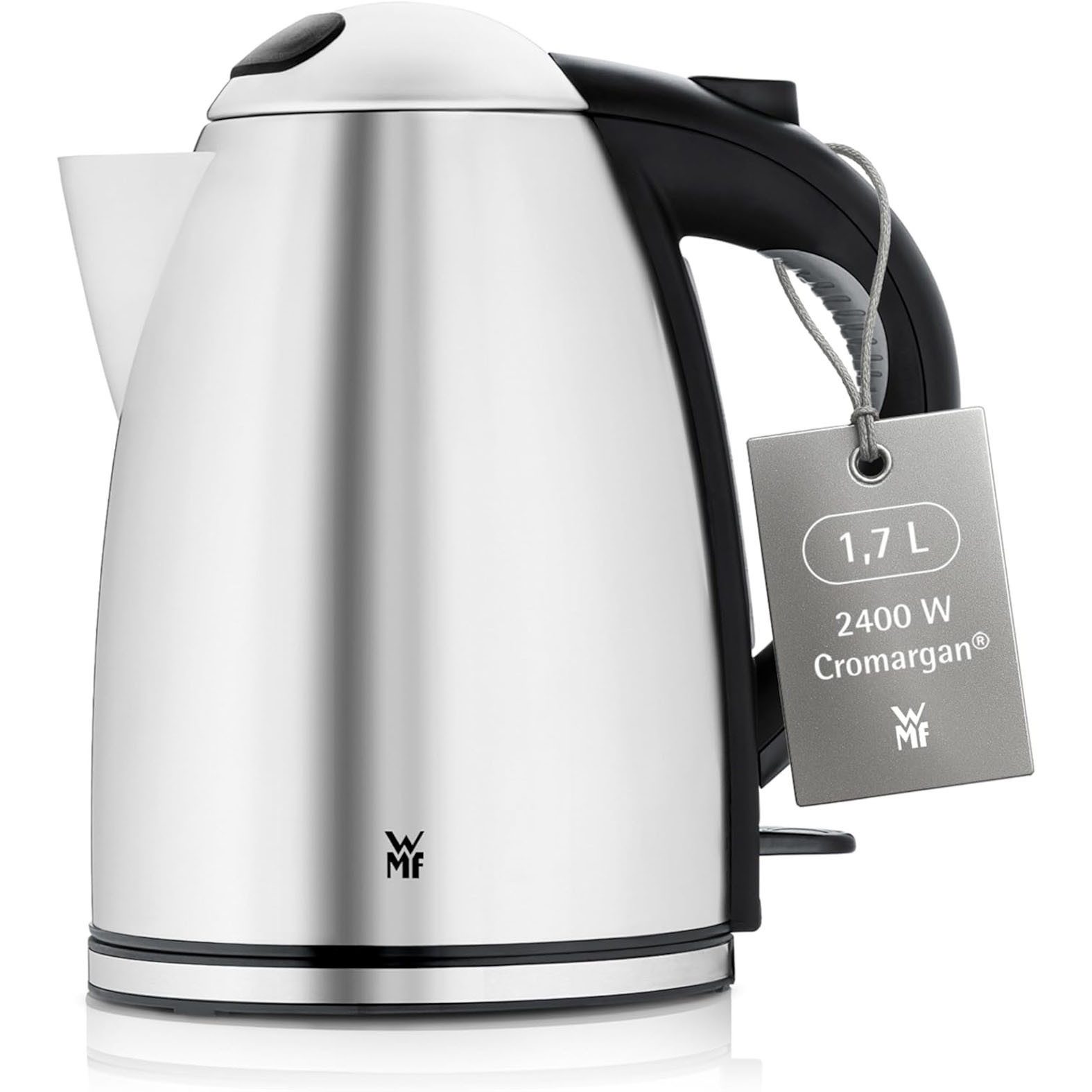 WMF Wasserkocher Stelio, 1,7 l, 2400 W, Edelstahl
