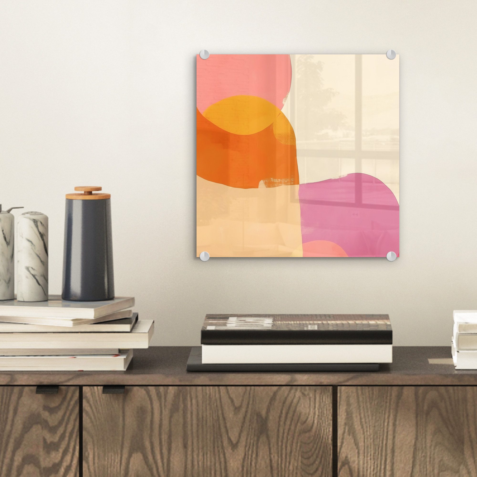 MuchoWow Acrylglasbild Formen - Abstrakt - günstig online kaufen