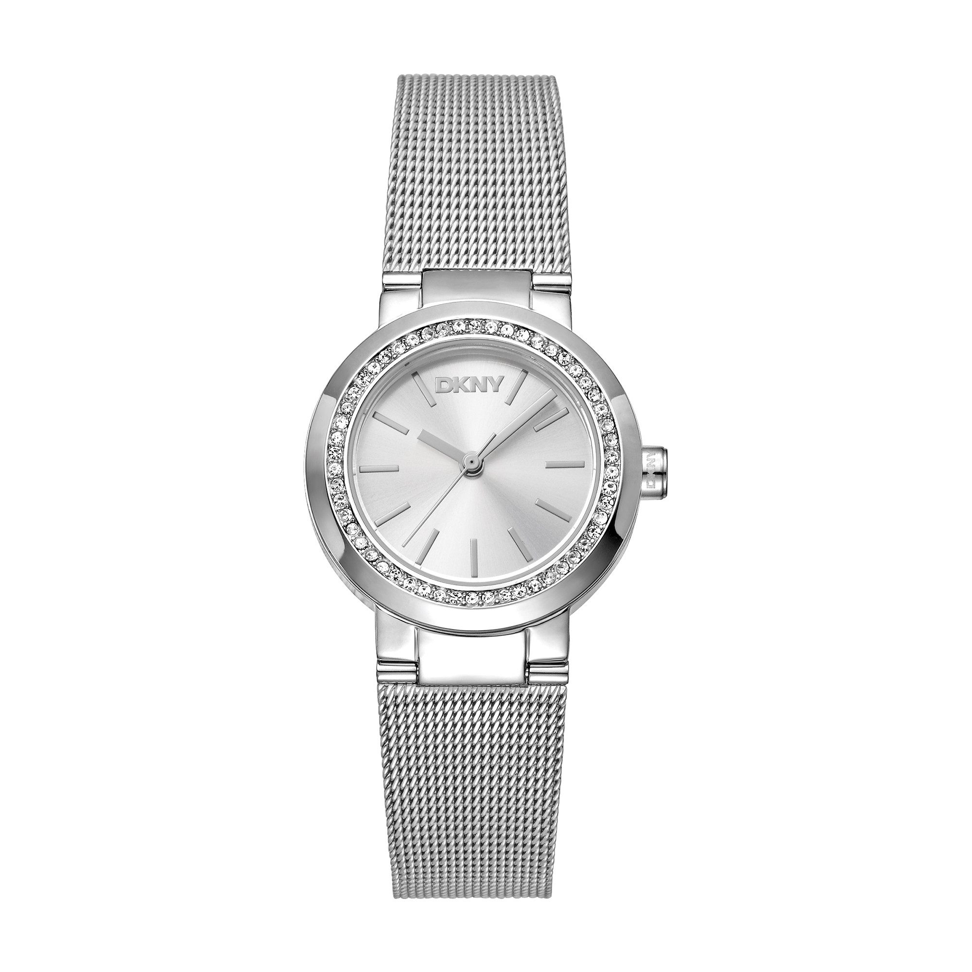 DKNY Quarzuhr Eastside Mini DK1L024M0015, Armbanduhr, Damenuhr, Edelstahlarmband, analog