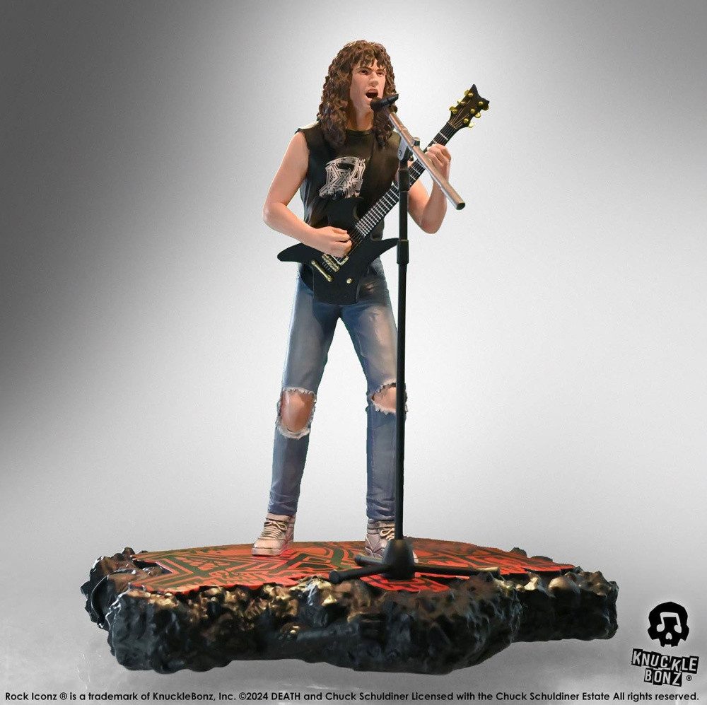 Knucklebonz Merchandise-Figur Death Rock Iconz Statue Chuck Schuldiner II 22 cm