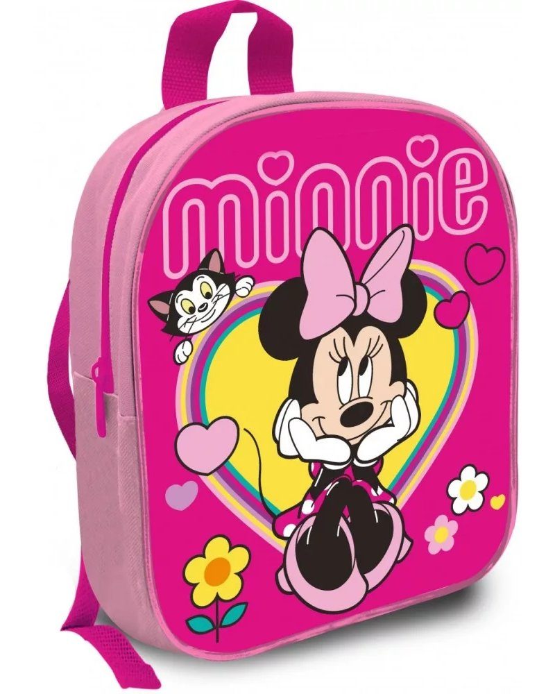 Disney Kinderrucksack Disney Minnie Maus Rucksack Mädchen Rosa Kindergarten Tasche 29cm