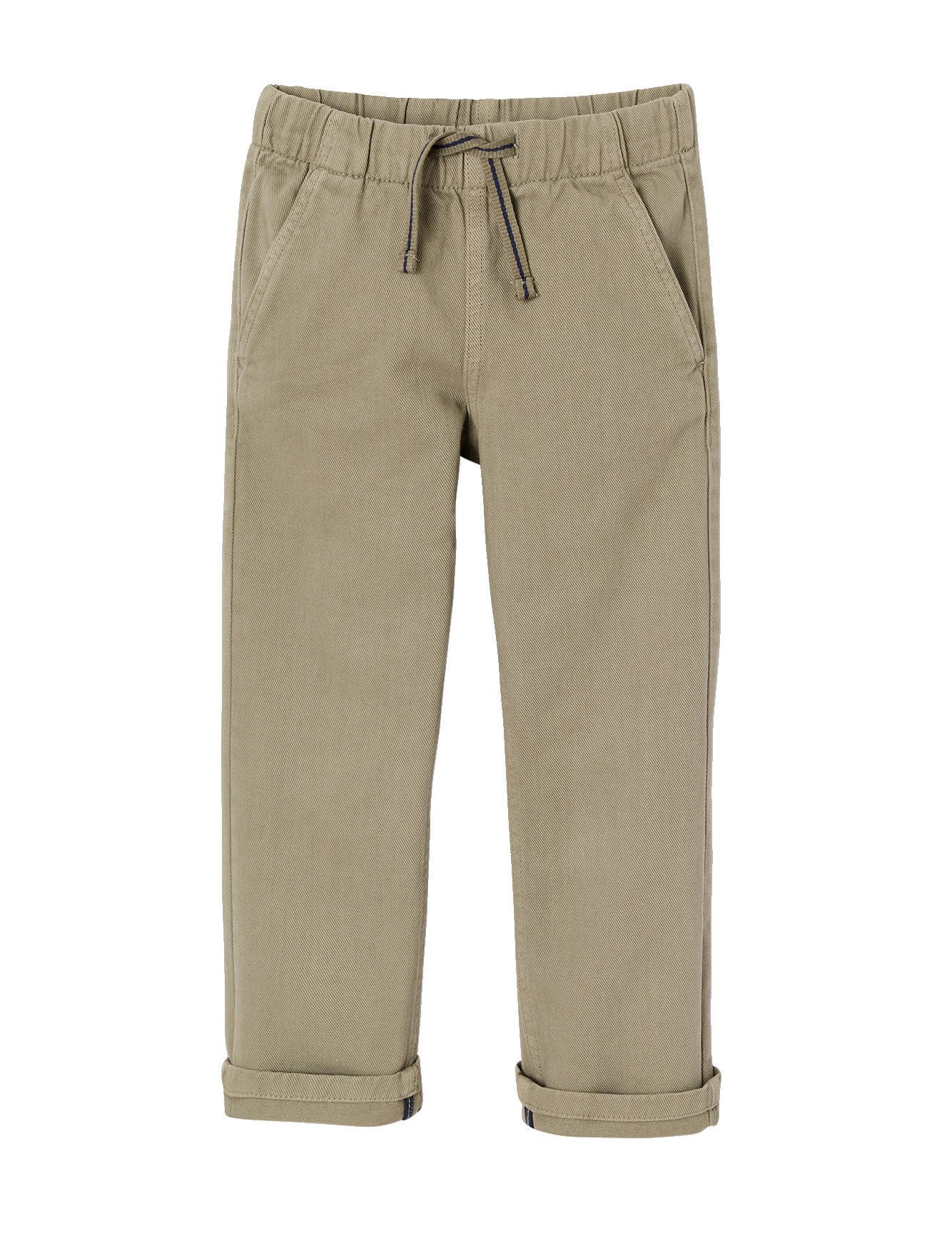 vertbaudet Stoffhose Jungen Hose mit Dehnbund Dehnbund