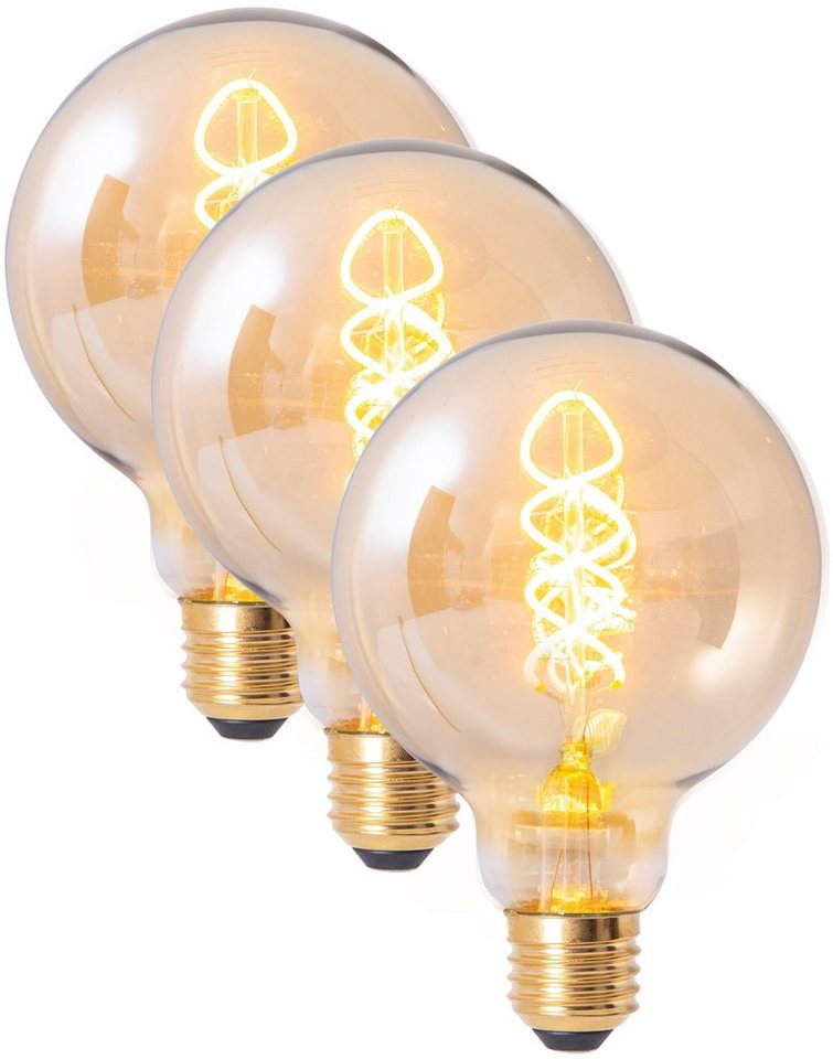 XXL LED Retro Filament Lampe dimmbar E27 5 W 280 lm 2000 K Glühlampe Glühbirne