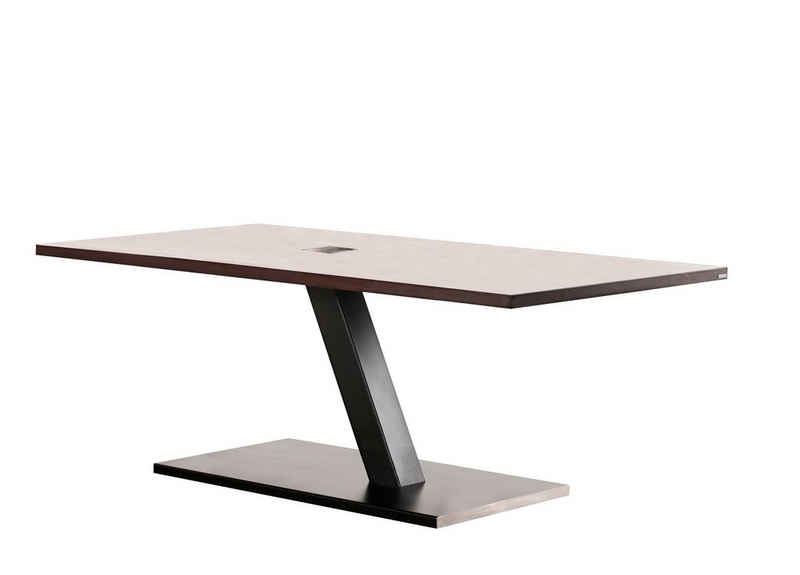 wissmann raumobjekte Esstisch Stilvoller Echtholz Esszimmertisch, moderner, luxuriöser Tisch, Made in Germany