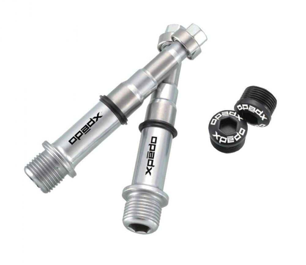Xpedo Fahrradpedale Xpedo Rebuilt Kit für MTB XMF-3C 2 Kappen 2 CroMo-Achsen