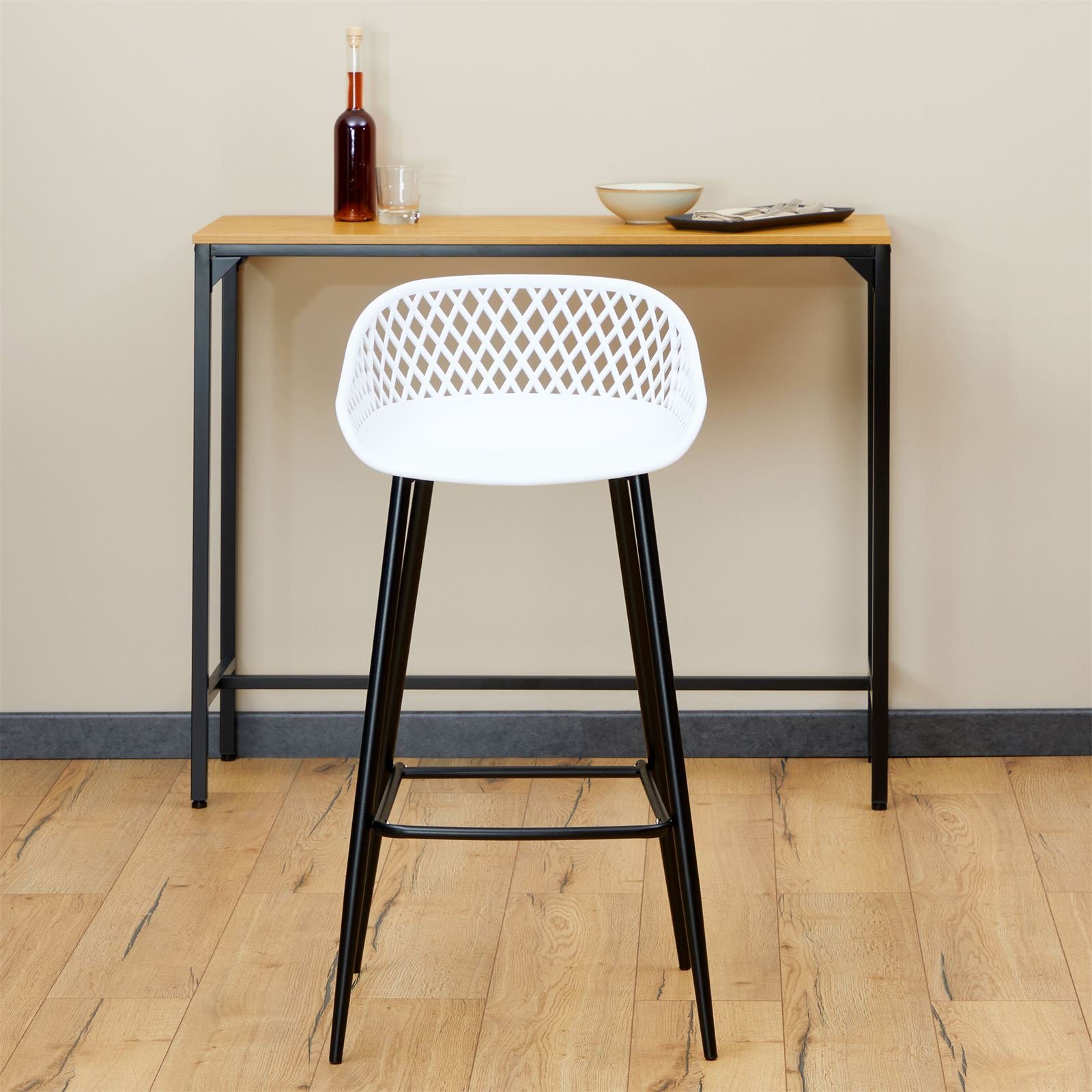 IDIMEX Barhocker IREK, Barhocker 2er Pack Barstuhl Theke Bar Hocker Tresenhocker Retro Design
