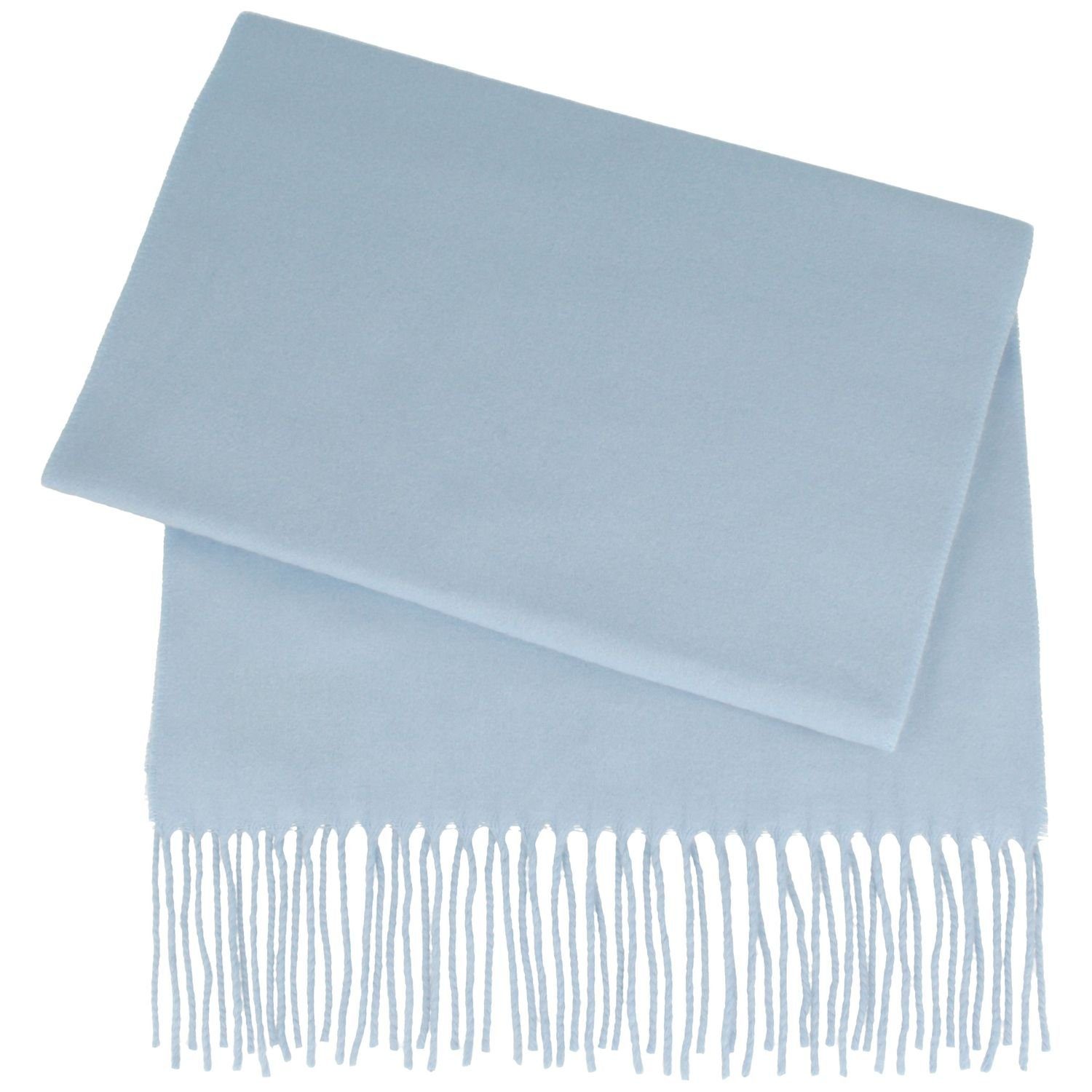 Breiter Modeschal, weich mit Fransen aus günstig online kaufen