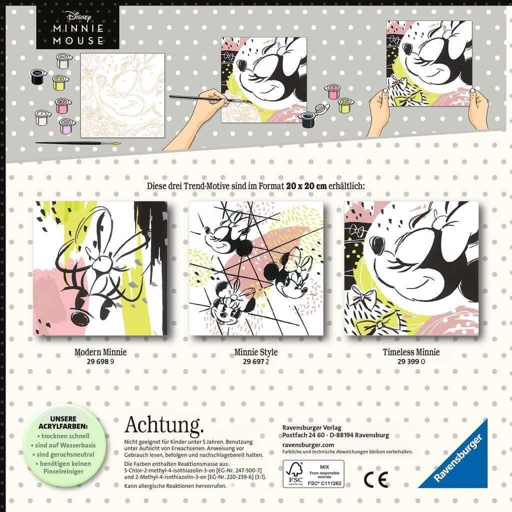 Thumbnail - Ravensburger Malen nach Zahlen Ravensburger Malen nach Zahlen 29399 Timeless Minnie