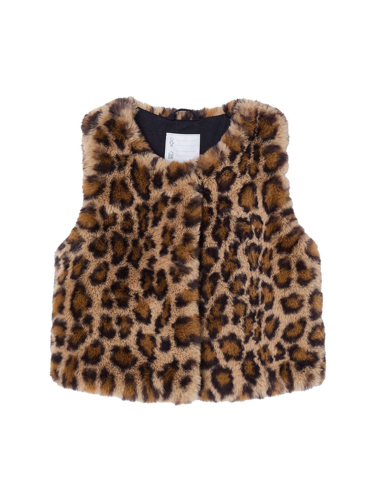 vertbaudet Blouson Mädchen Webpelzweste