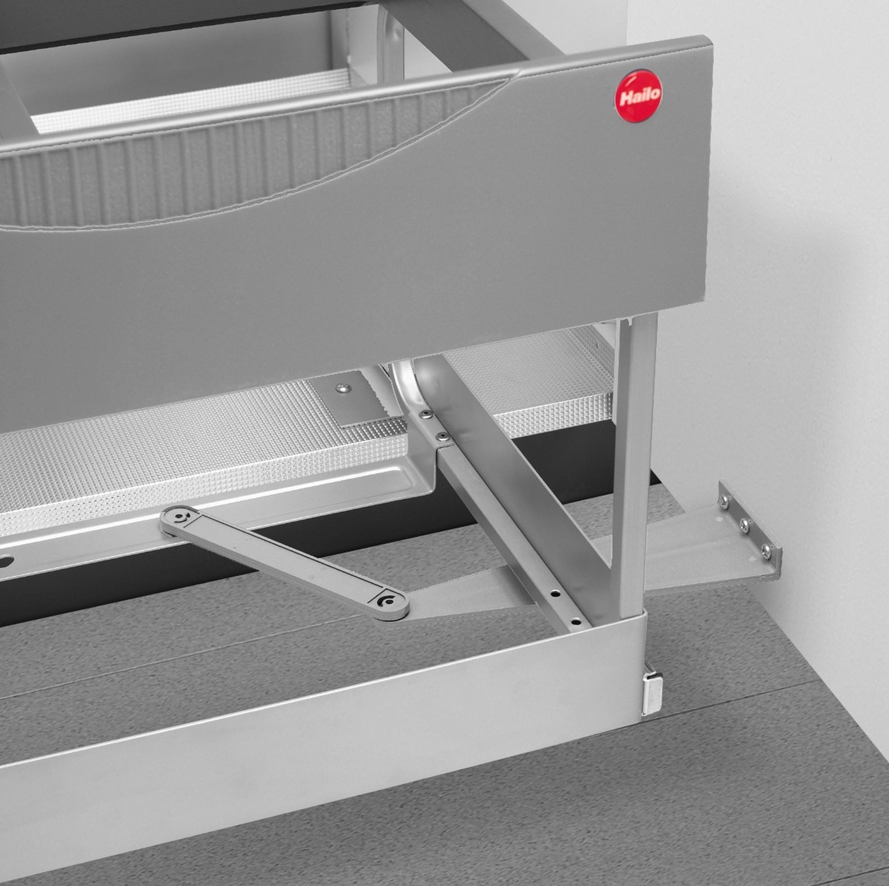 Hailo Einbaumülleimer Hailo Mülleimer Küche Einbau ab 60cm Schrankbreite Ausfahrautomatik, siehe Beschreibung