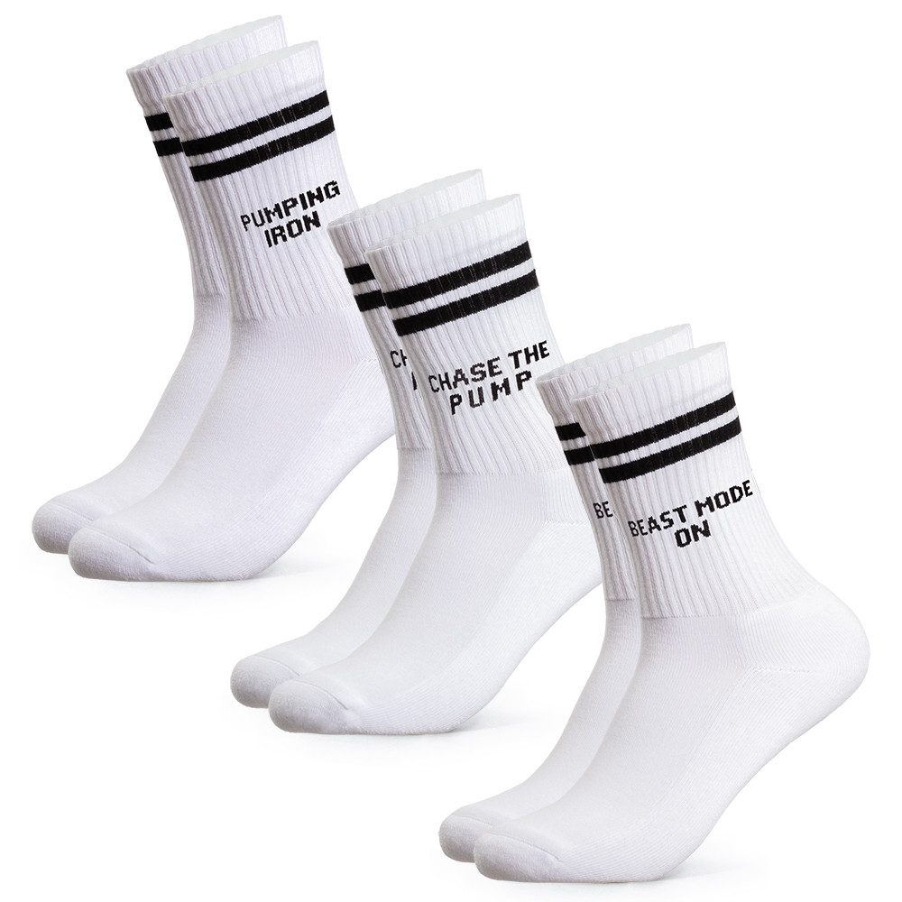 OCCULTO Tennissocken Herren Statement Tennis Socken 3er Pack (Modell: Willi günstig online kaufen