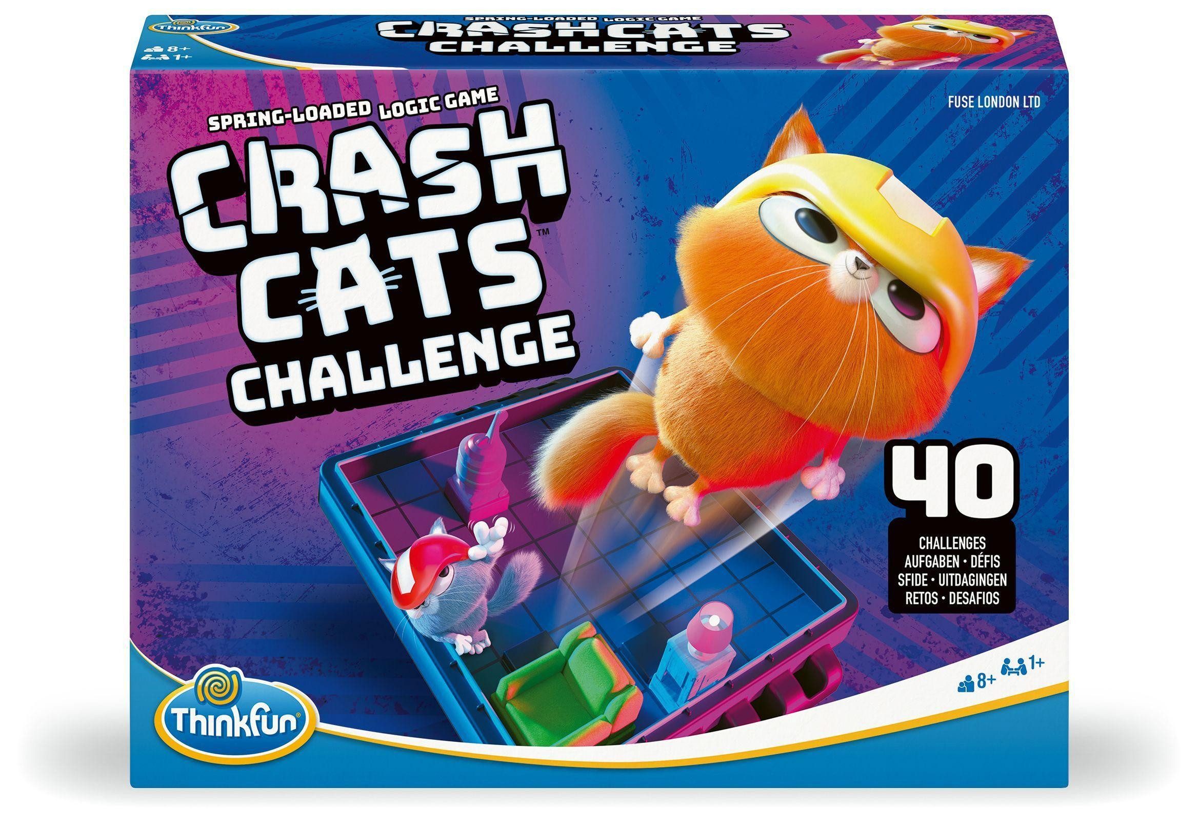 Thinkfun® Spiel Crash Cats Challenge Thinkfun, Crash Cats Challenge