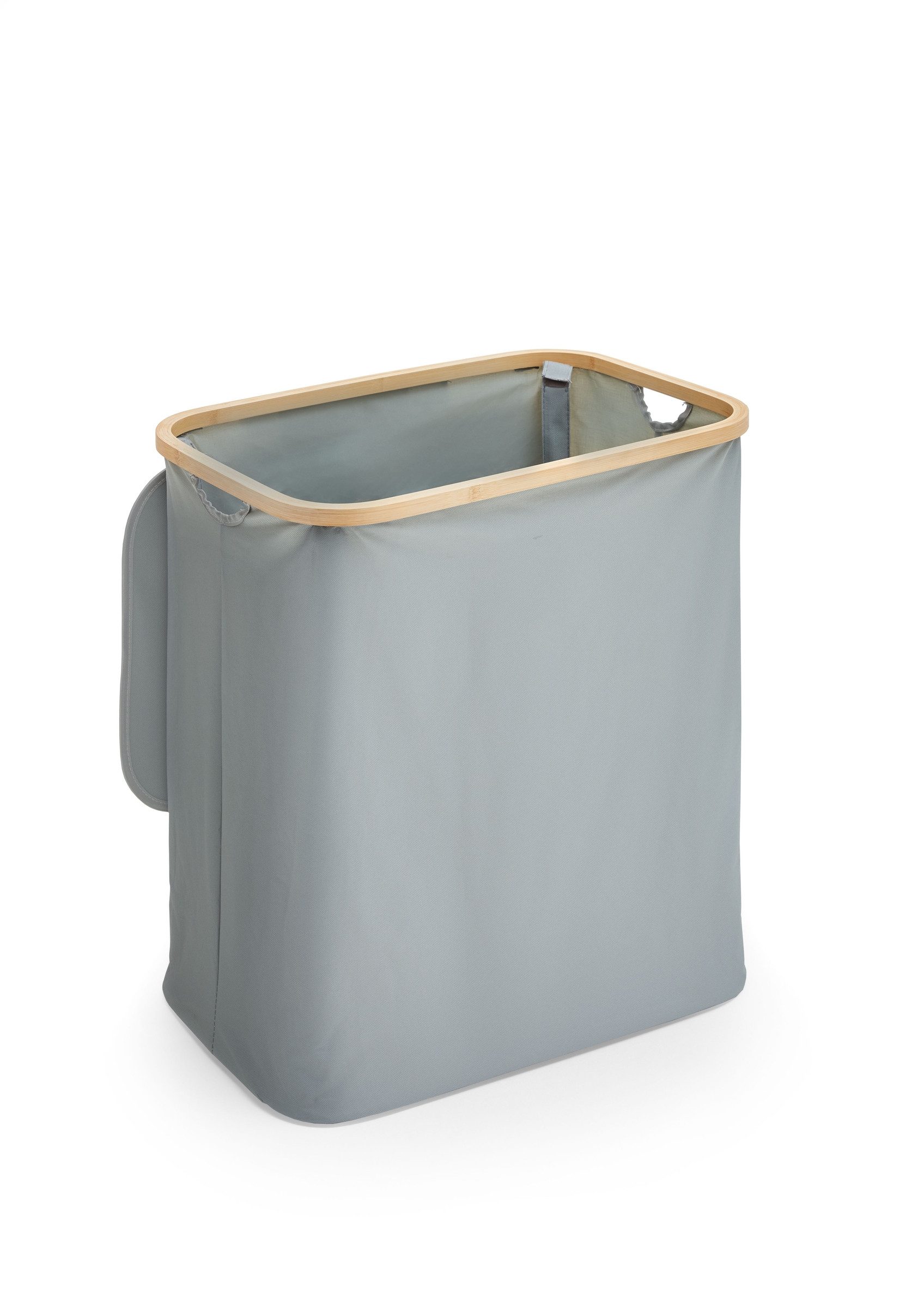 freiraum Wäschekorb Wäschi, in Grau, Oxford Stoff - 57x60x37cm (BxHxT)