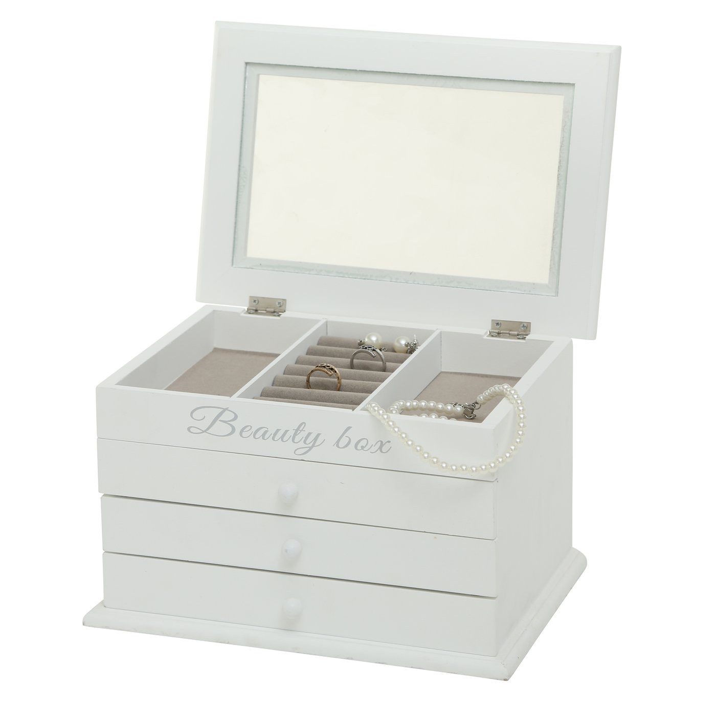 BOLTZE Schmuckkasten Beauty, weiß günstig online kaufen