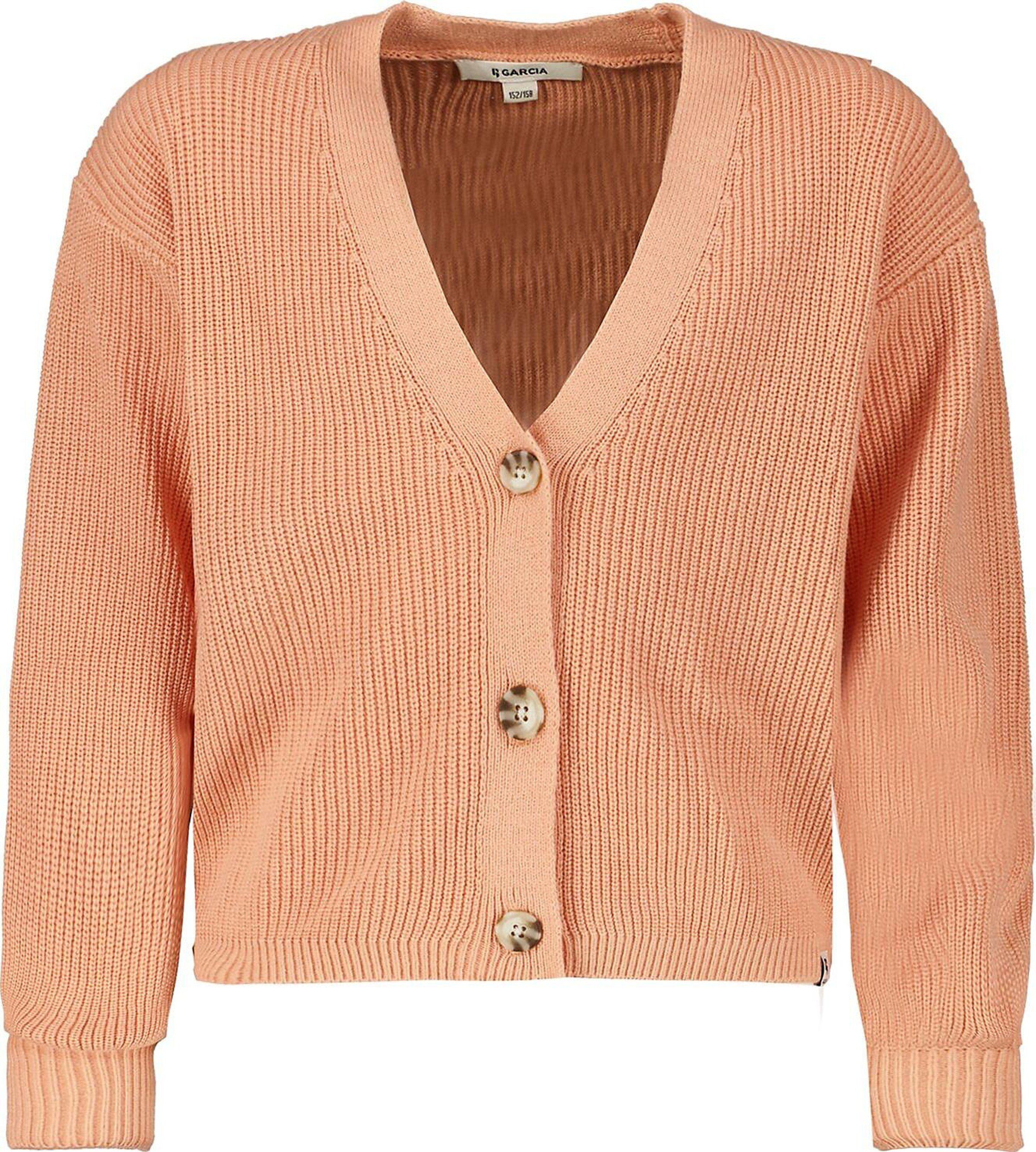 Garcia Strickjacke (1-tlg) Plain/ohne Details