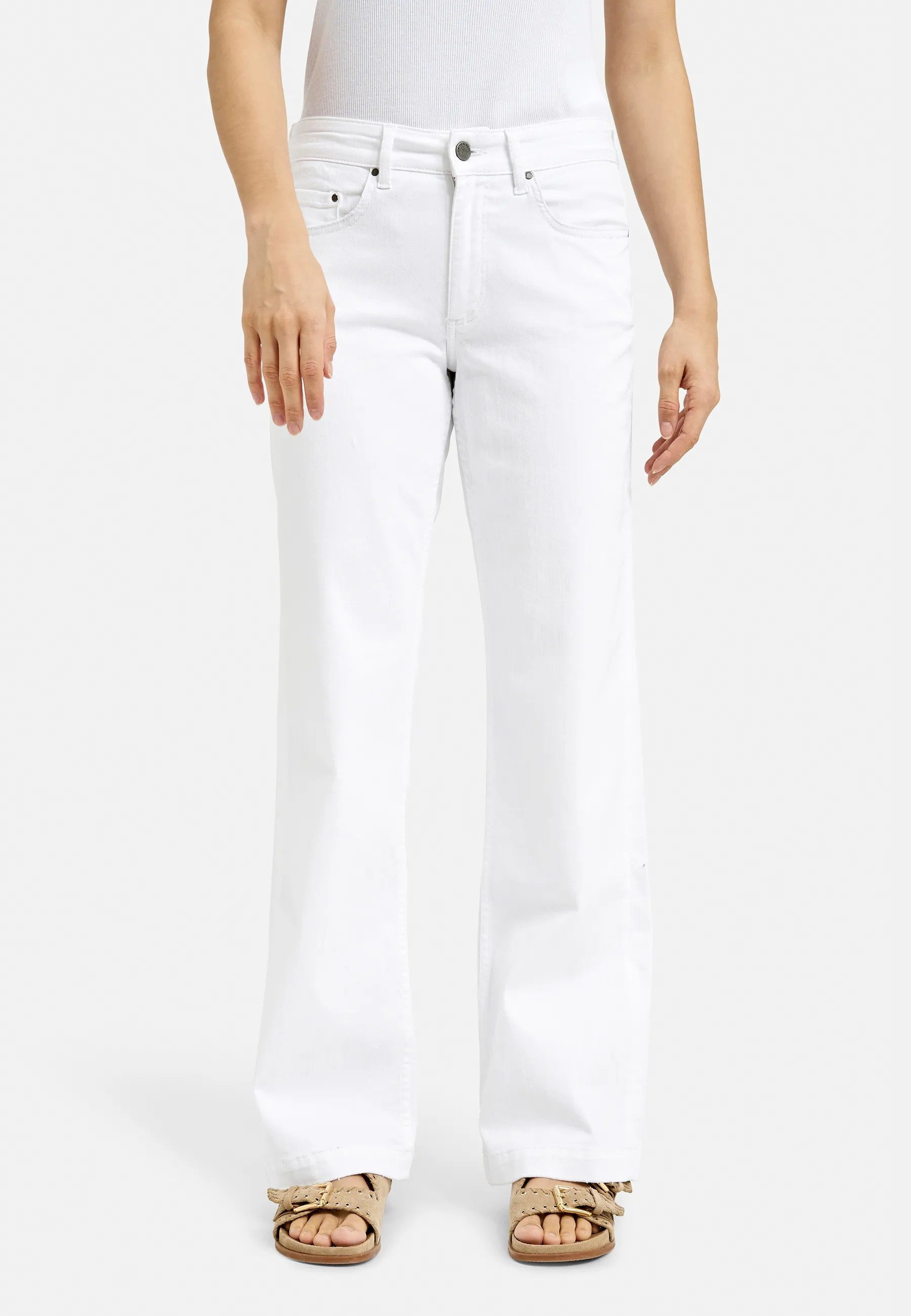 Smith & Soul 5-Pocket-Jeans im Straight-Fit, Mid Rise