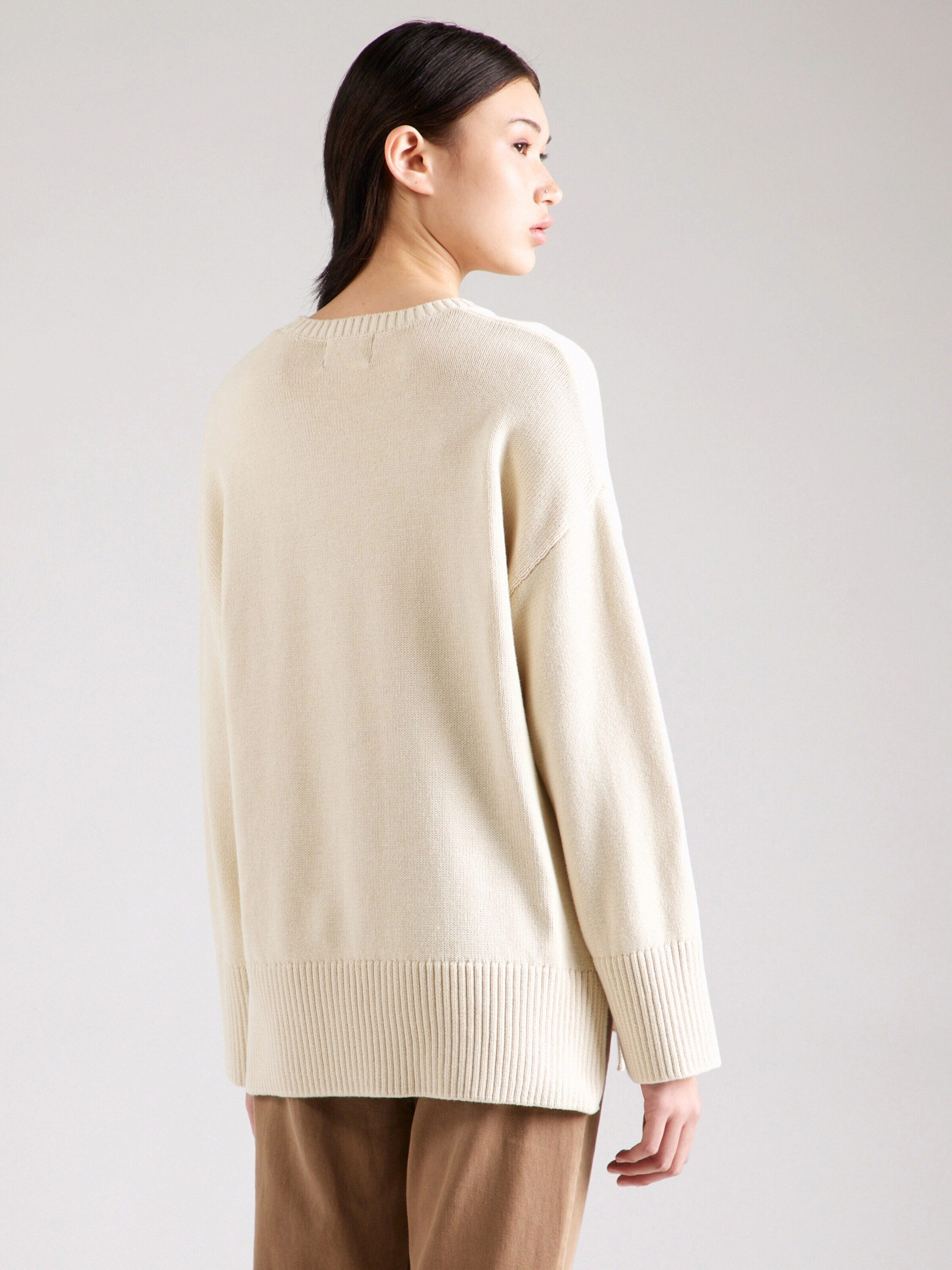pieces Rundhalspullover Ava (1-tlg) Plain/ohne Details günstig online kaufen