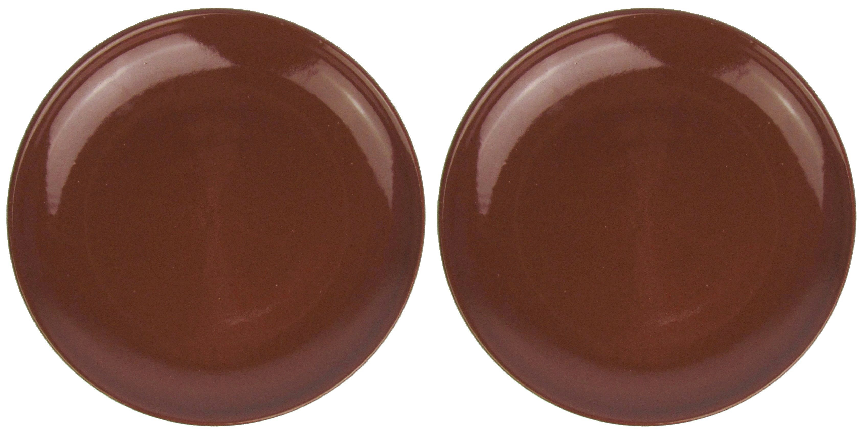 Arte Regal Speiseteller aus Ton Ø 23 und 29cm, Spülmaschinengeeignet Mikrowellengeeignet Ofenfest