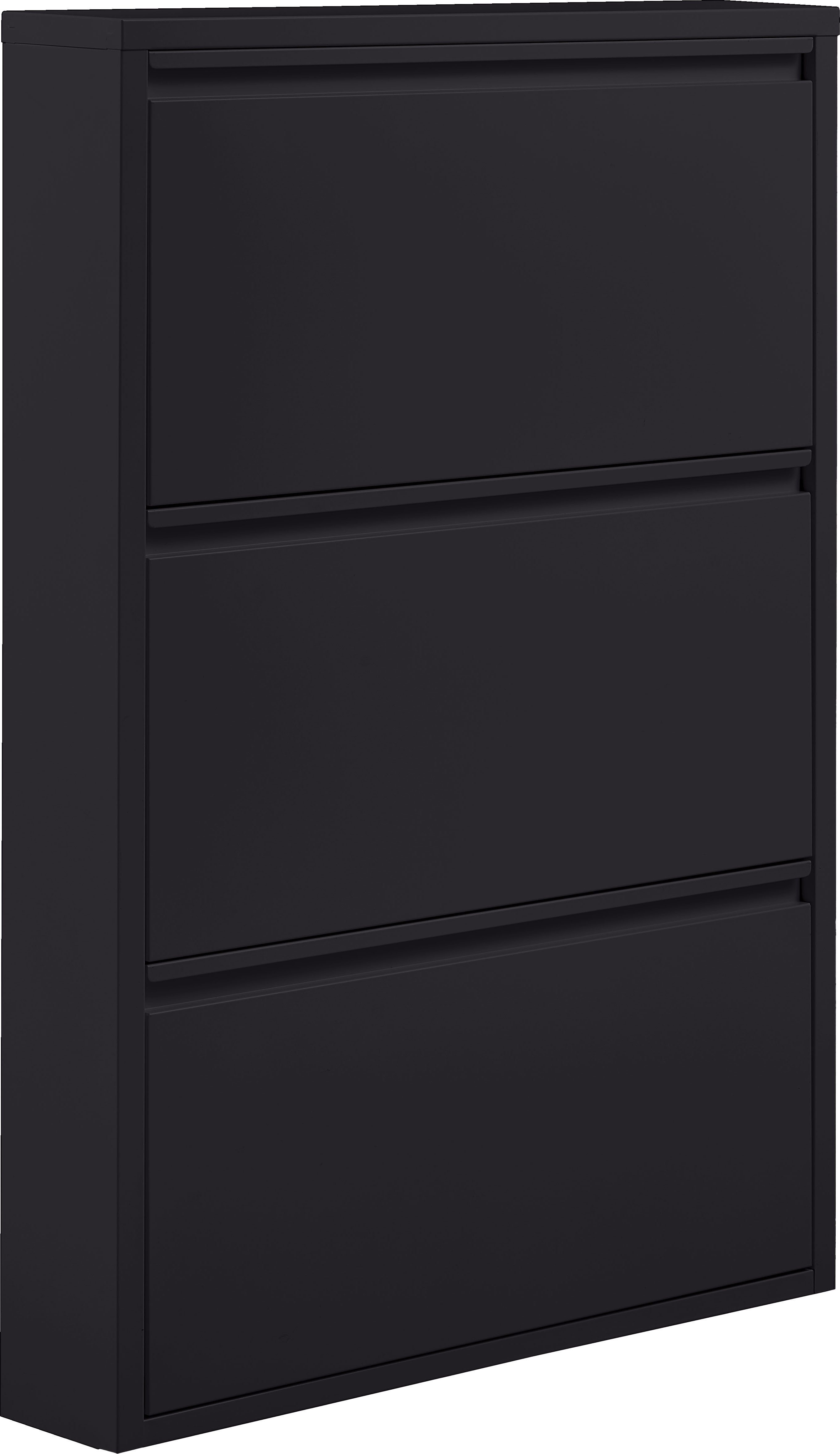 WOOOD Schuhschrank Sandburg mit drei Fächern, Breite 66 cm