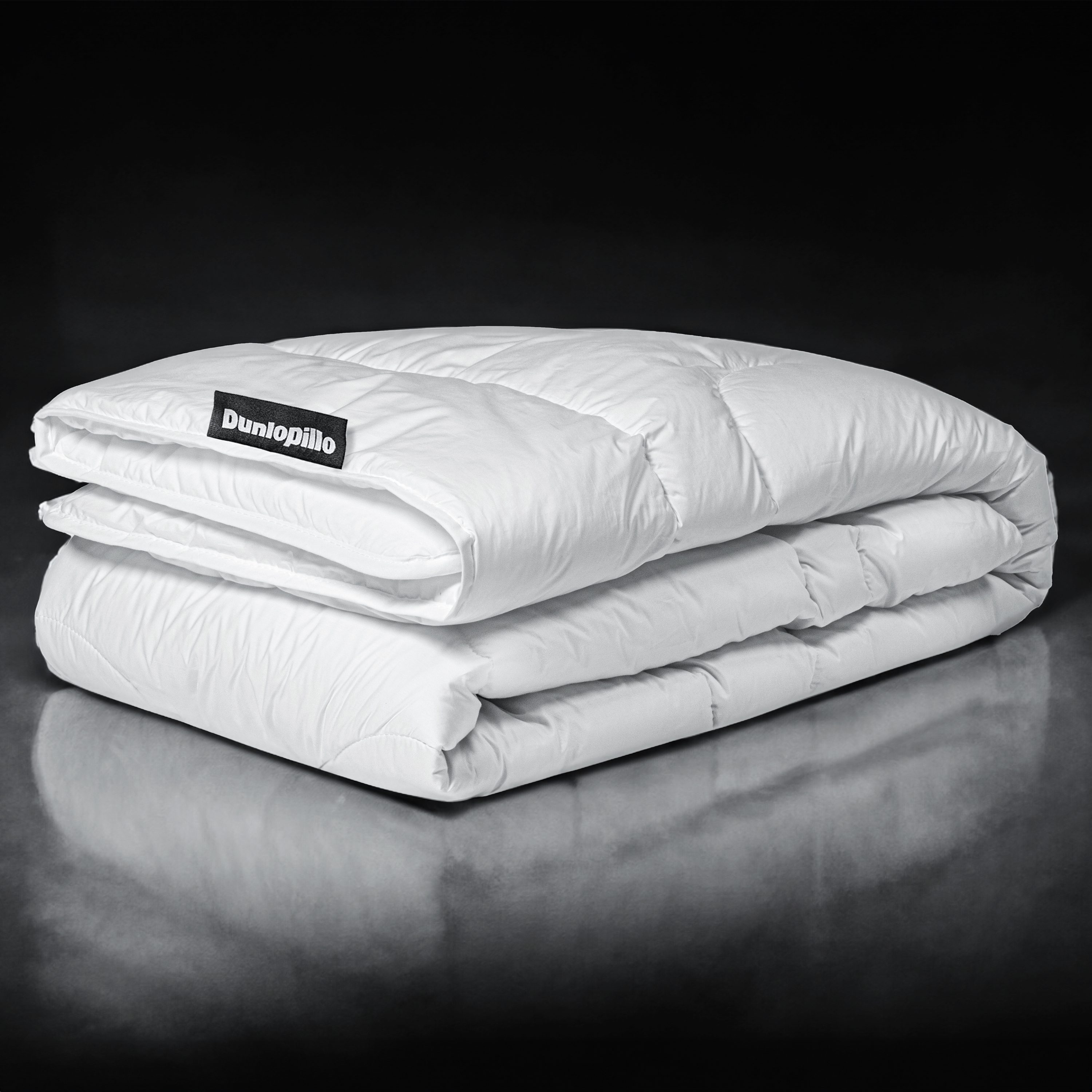 Dunlopillo Baumwollbettdecke Fusion, Bettdecken für Sommer und Winter, Füllung: Polyester, Bezug: 100% Baumwolle, Bettdecke 135x200 cm, 155x220 cm, Dunlofill® H – Bild 3 von 5