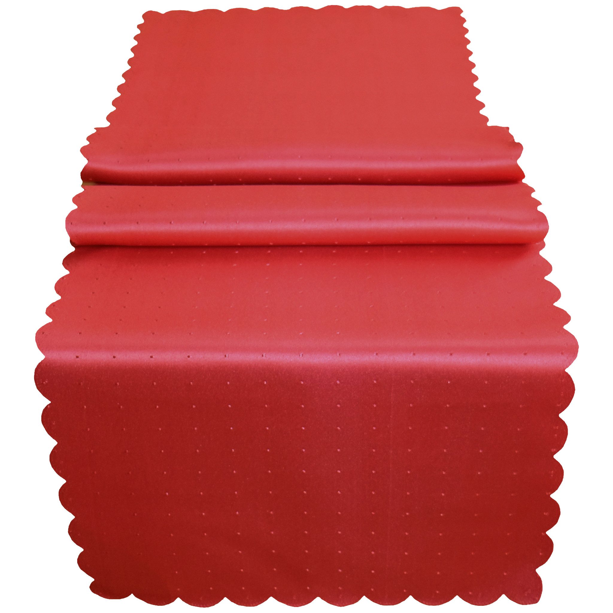 matches21 HOME & HOBBY Tischdecke Tischläufer 40 x 150 cm in Rot für Esstis günstig online kaufen