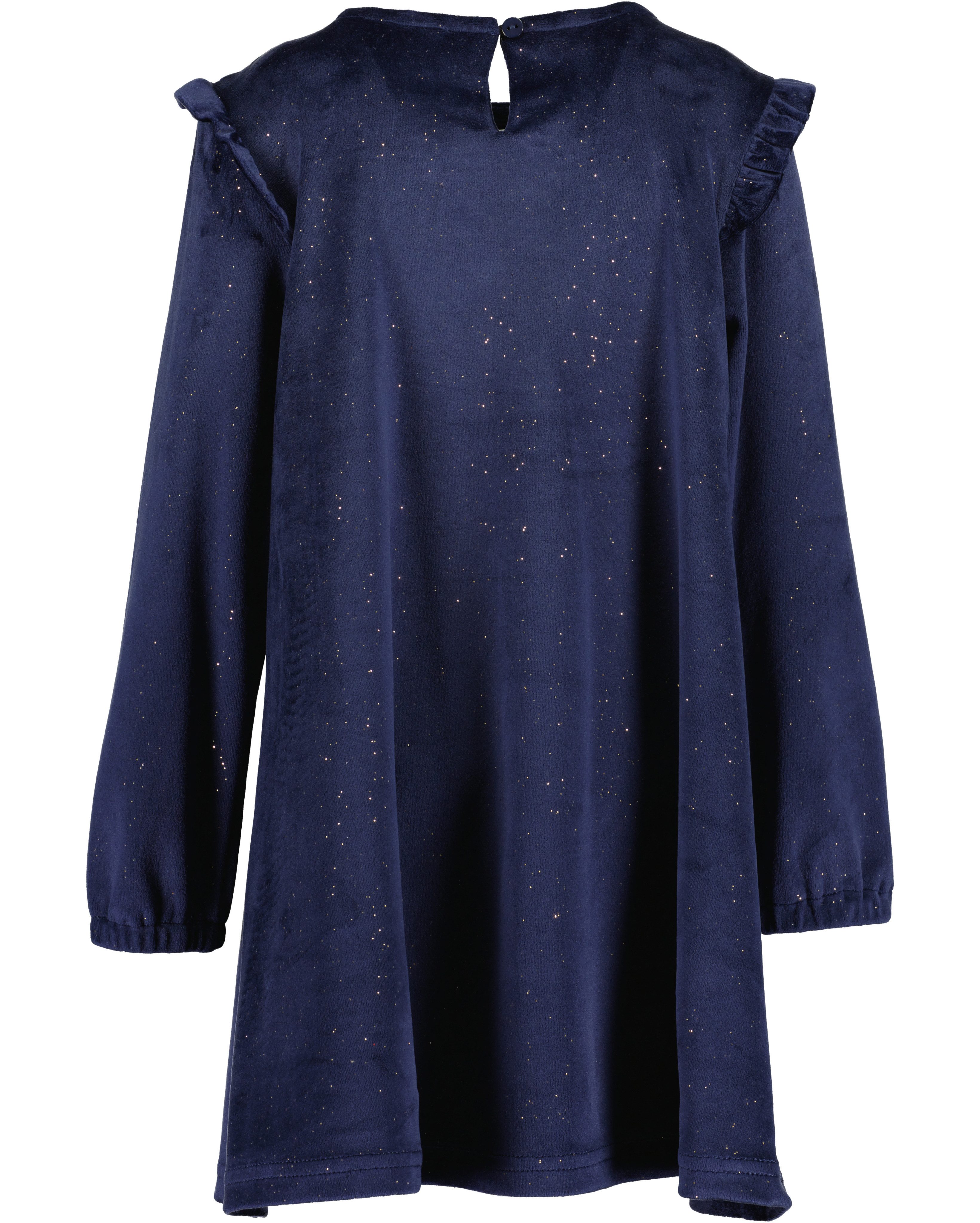 Blue Seven Samtkleid Samt aus Kunstfaser